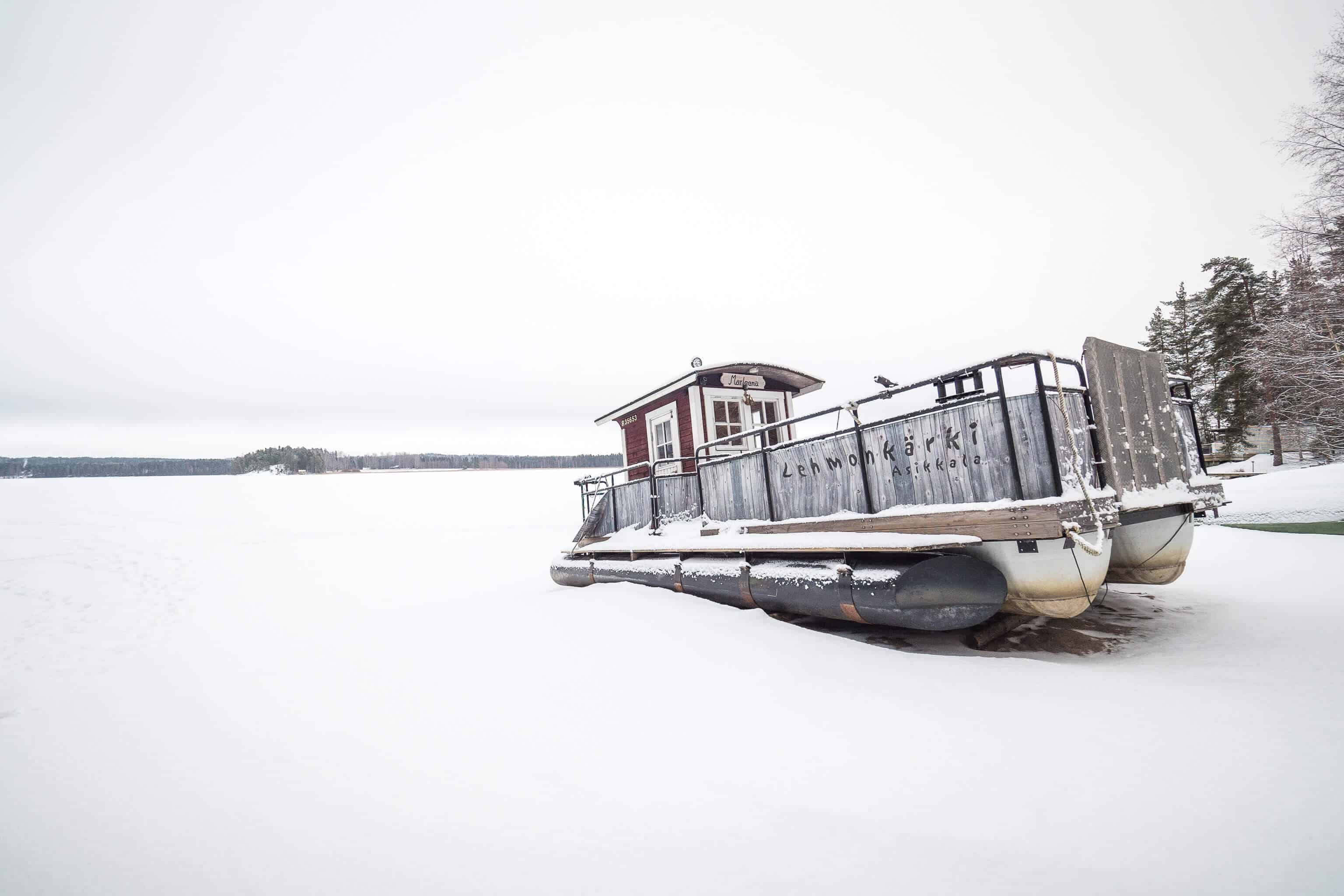 Finlande, voyage, hiver, Lahti, Päijänne