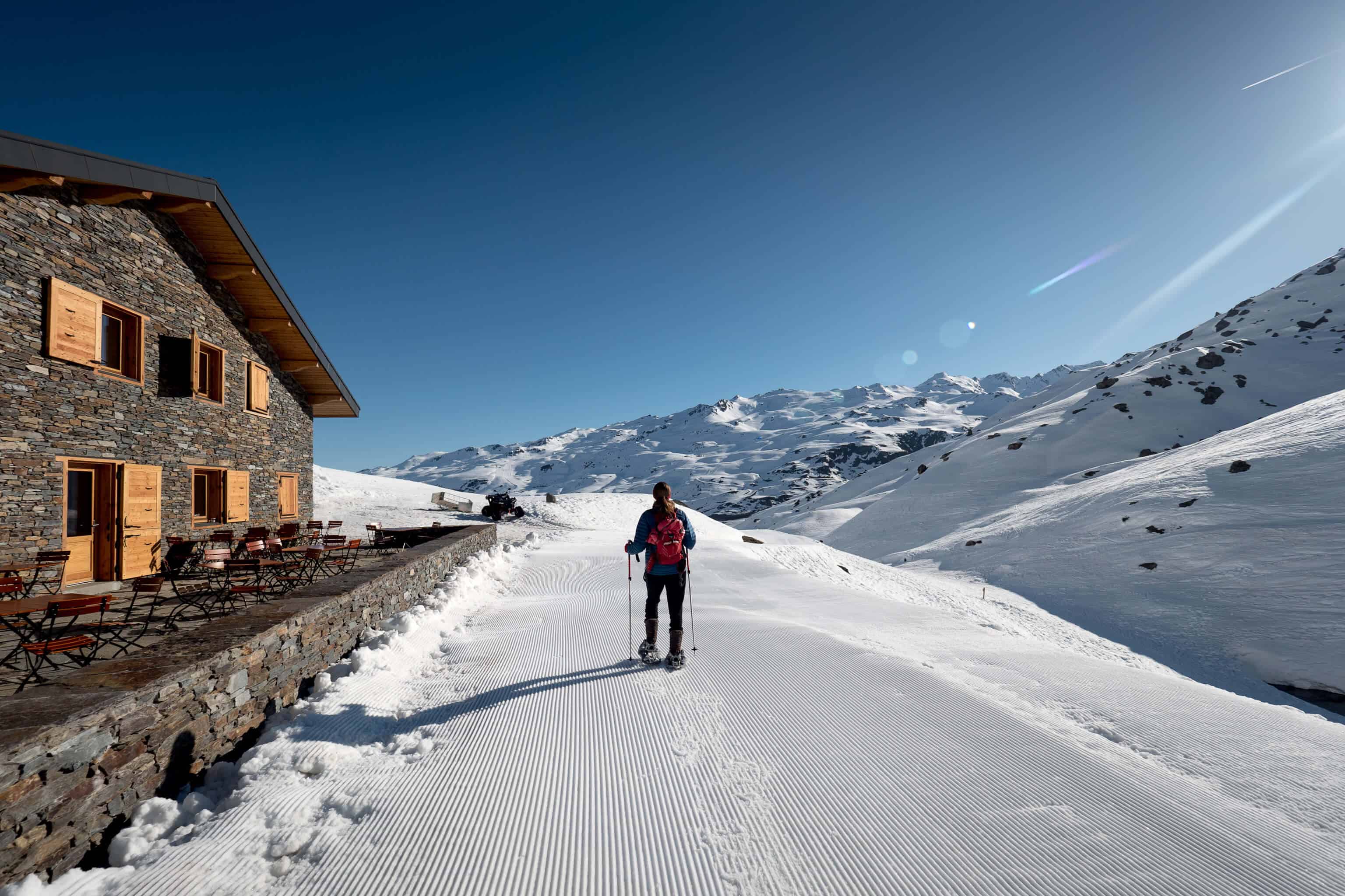 Alpes, Menuires, montagne, zen, ski, yoga, yogiski