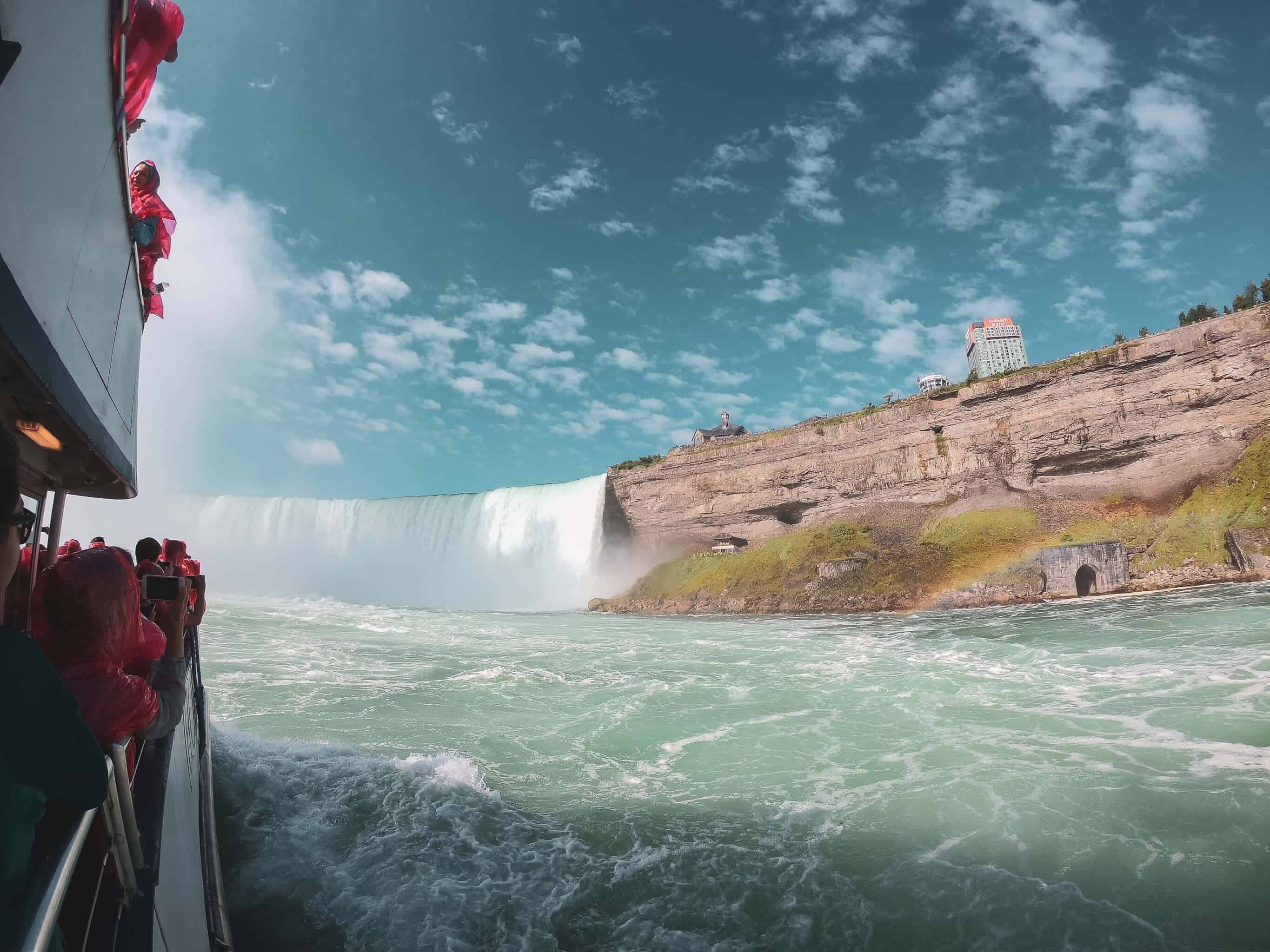 Niagara, chutes, rivière, Ontario, Canada, Amérique du Nord, roadtrip, voyage, famille, funiculaire