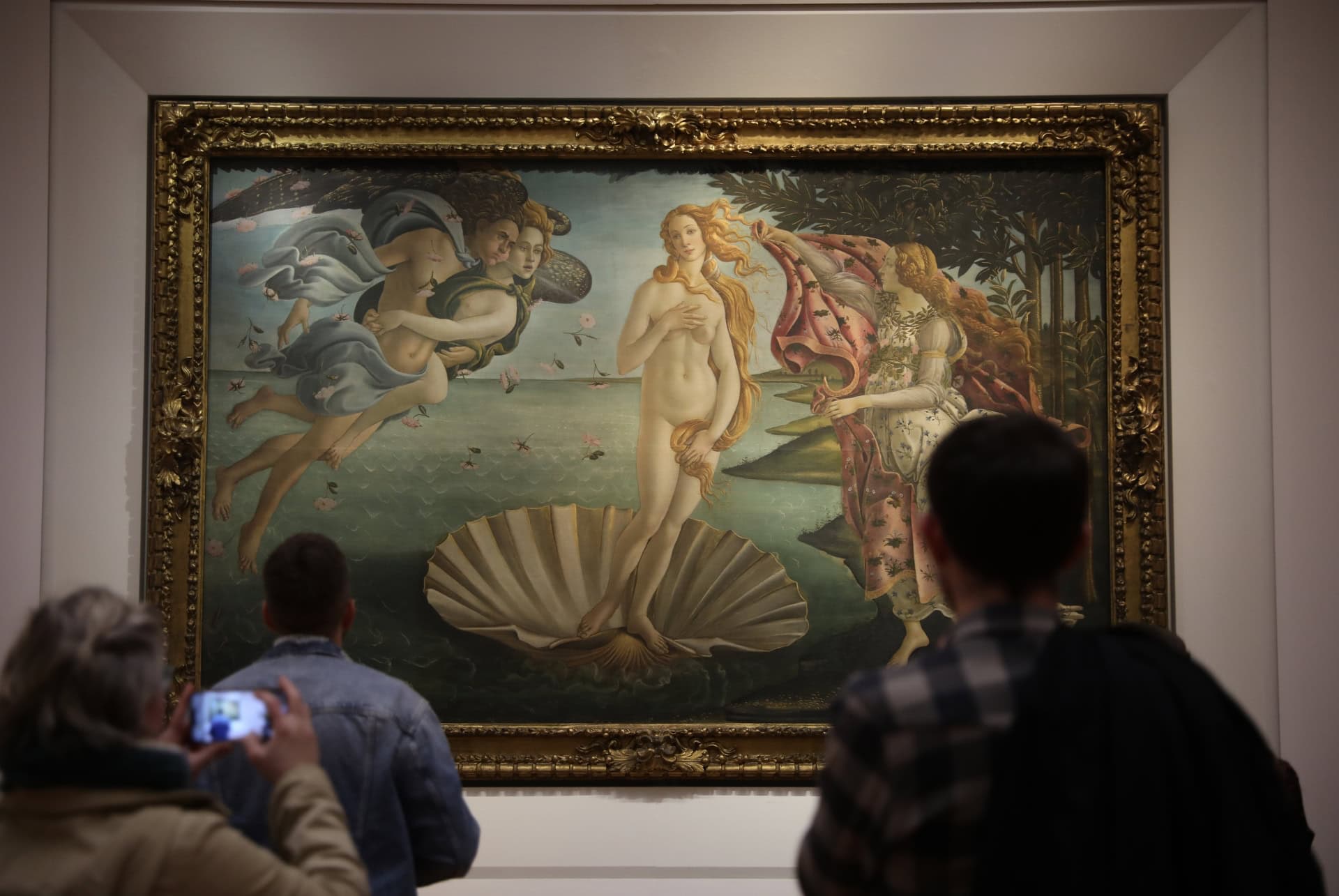 galerie des offices botticelli florence