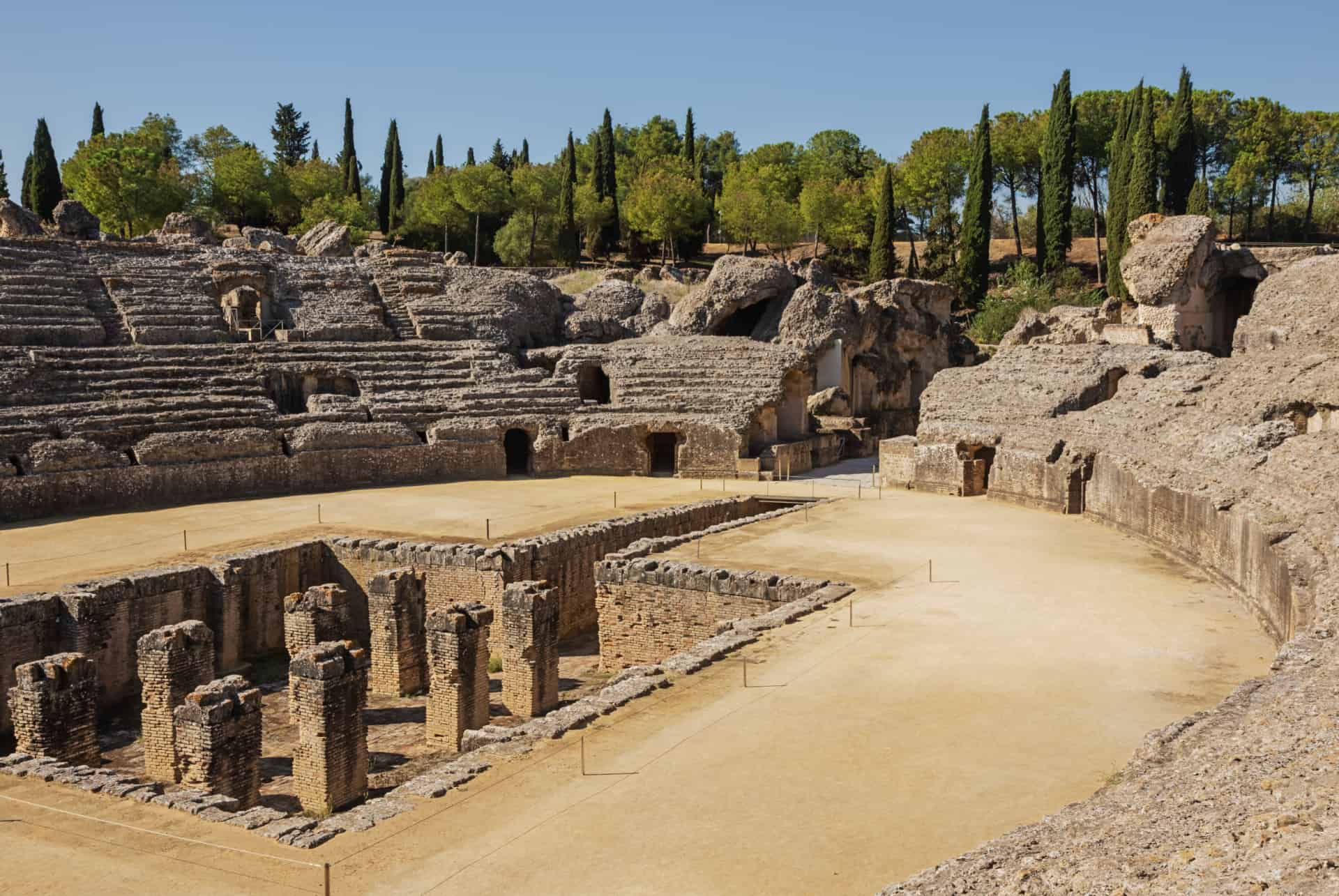 italica proche de seville