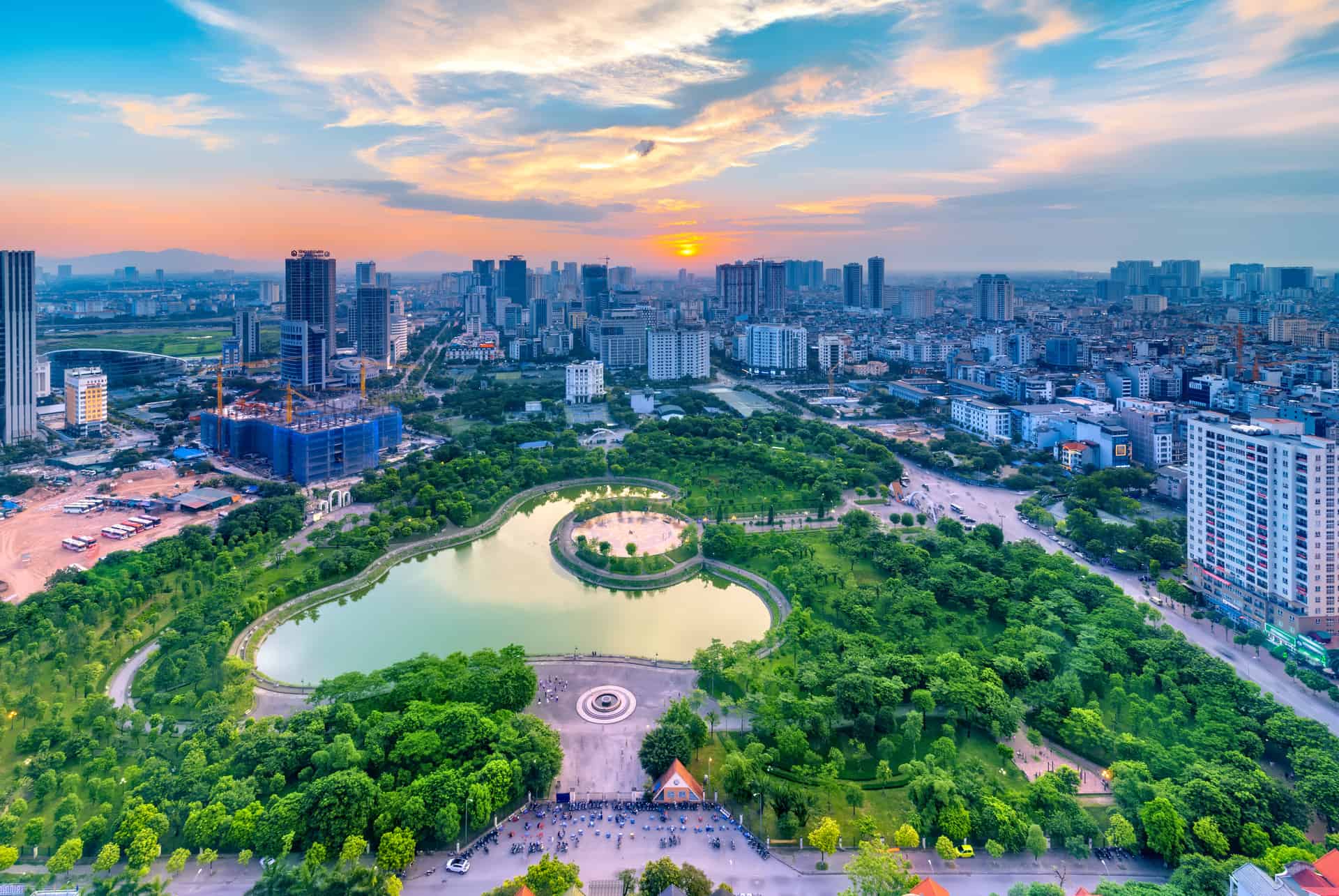ou partir en decembre hanoi vue