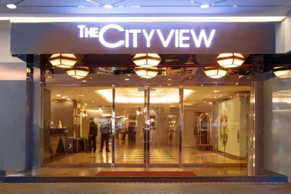 the city view