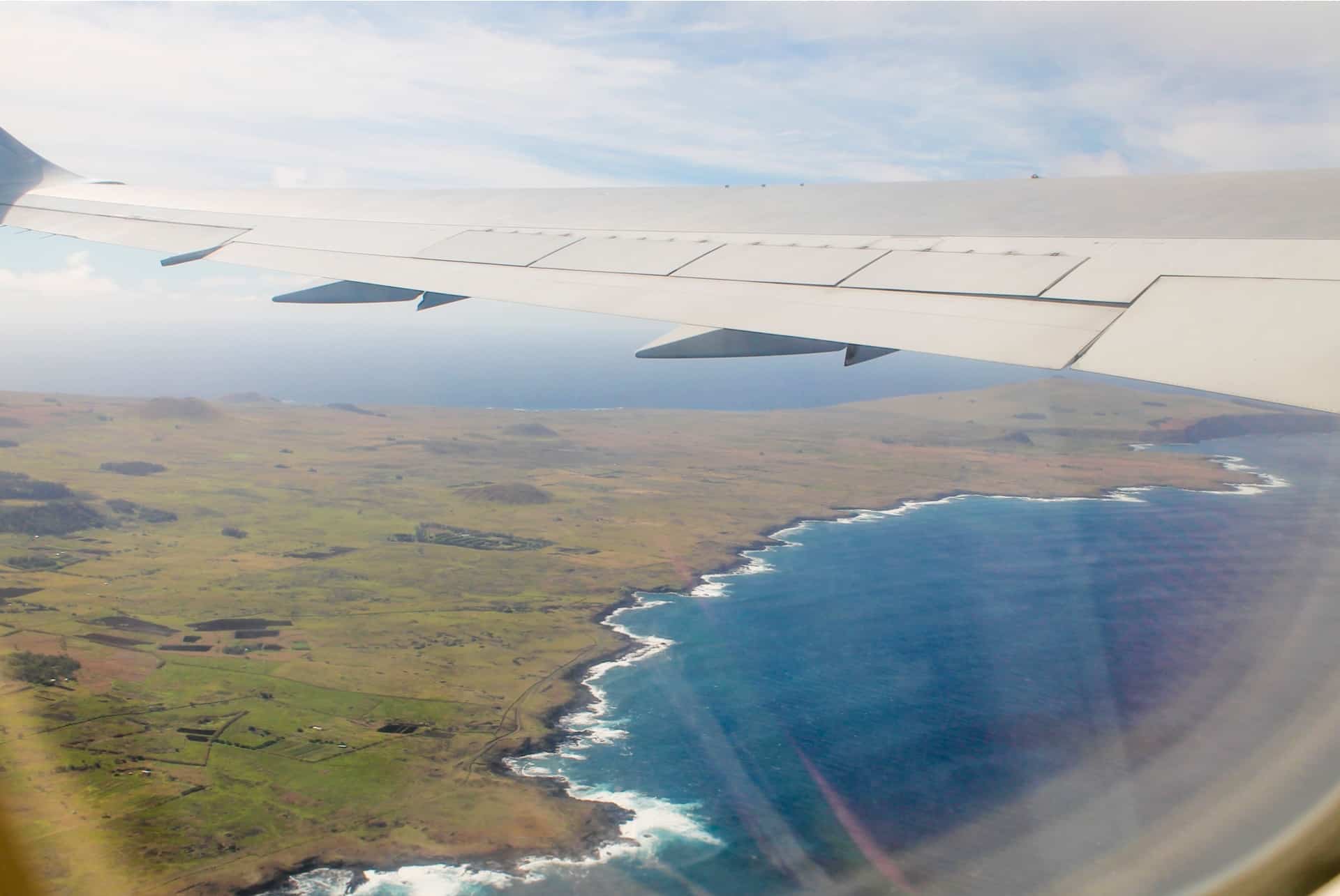où dormir sur l'île de pâques depuis avion