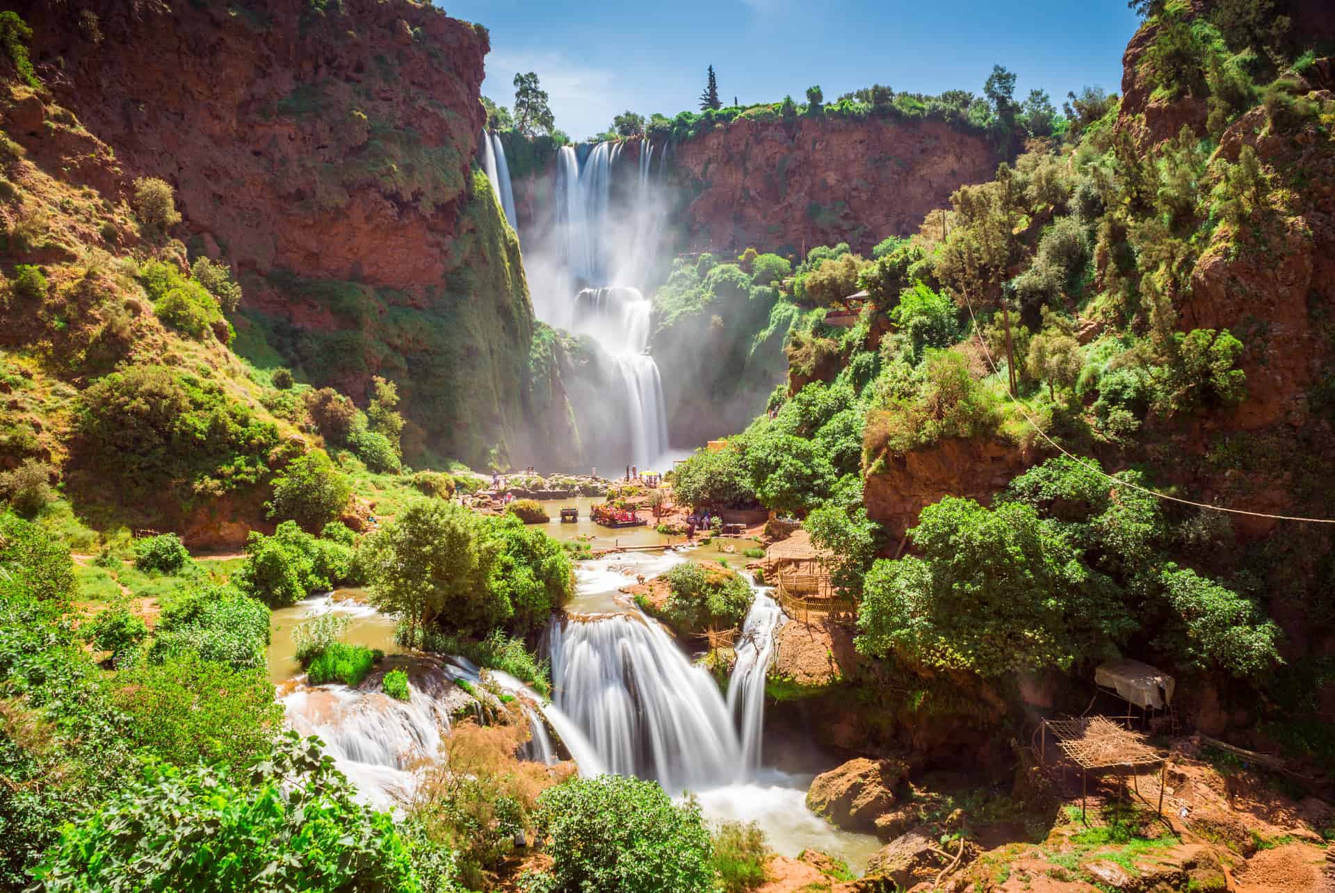 marrakech en juin cascades ouzoud