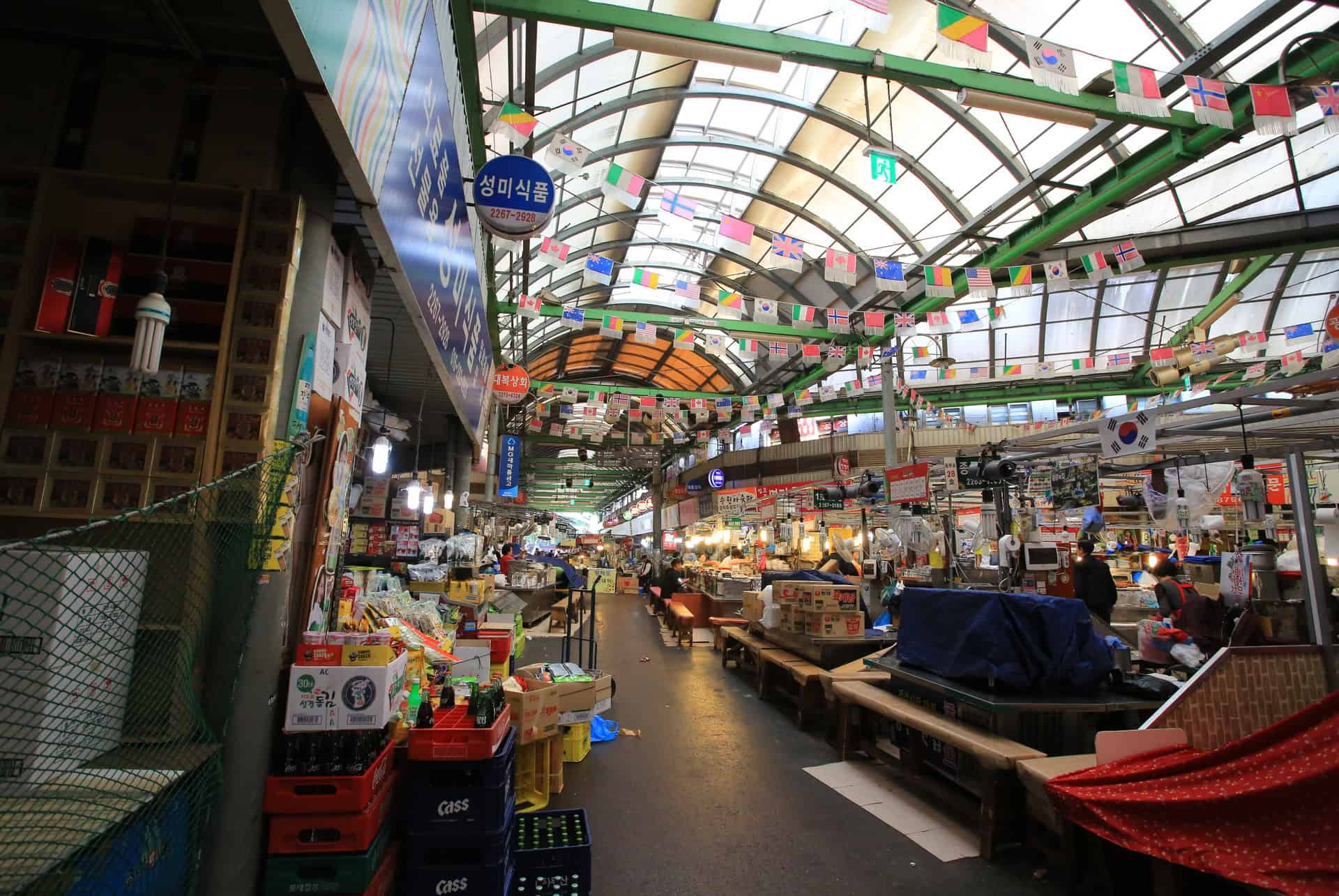 que faire a seoul gwangjang market