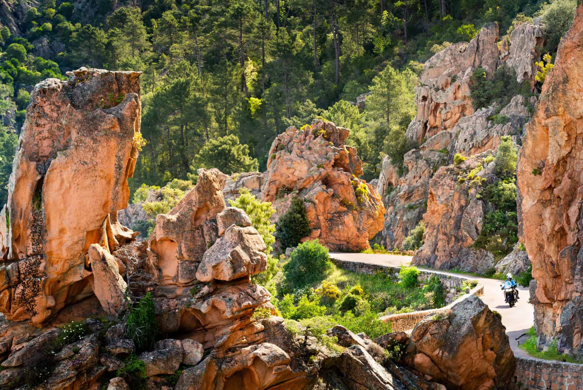 calanques de piana road trip corse