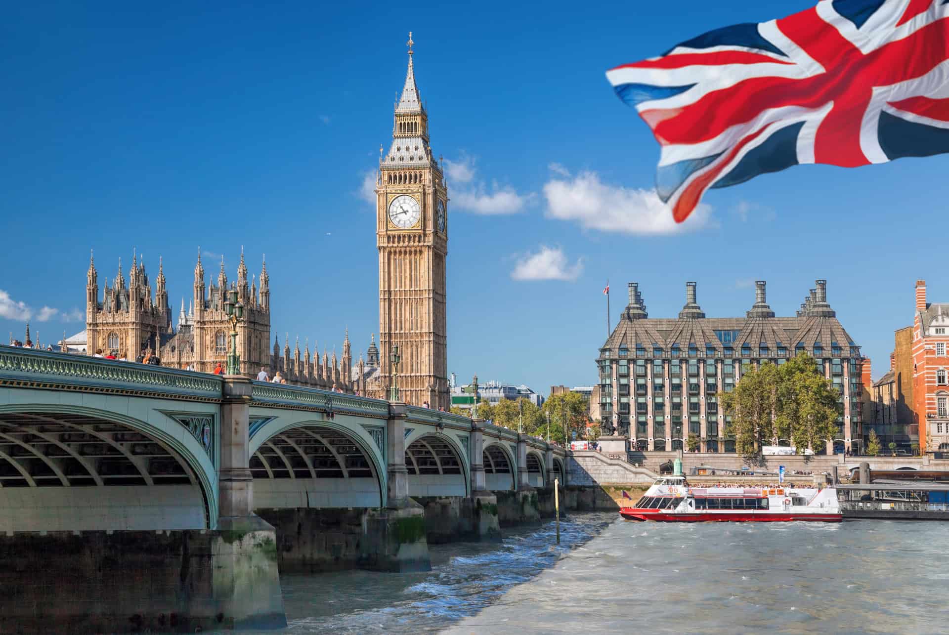 londres vue sur big ben et le parlement