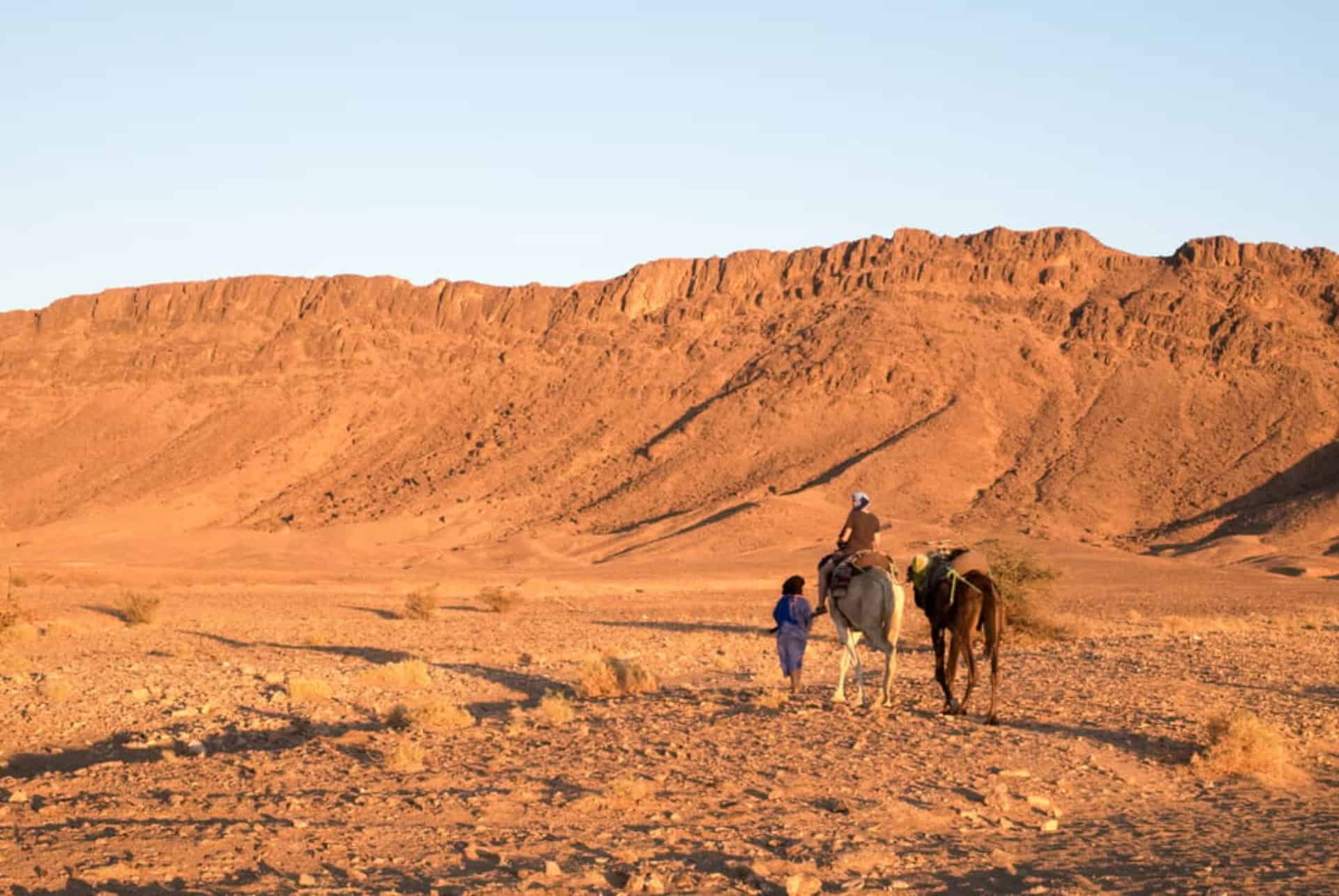 Nuit dans le désert de Zagora