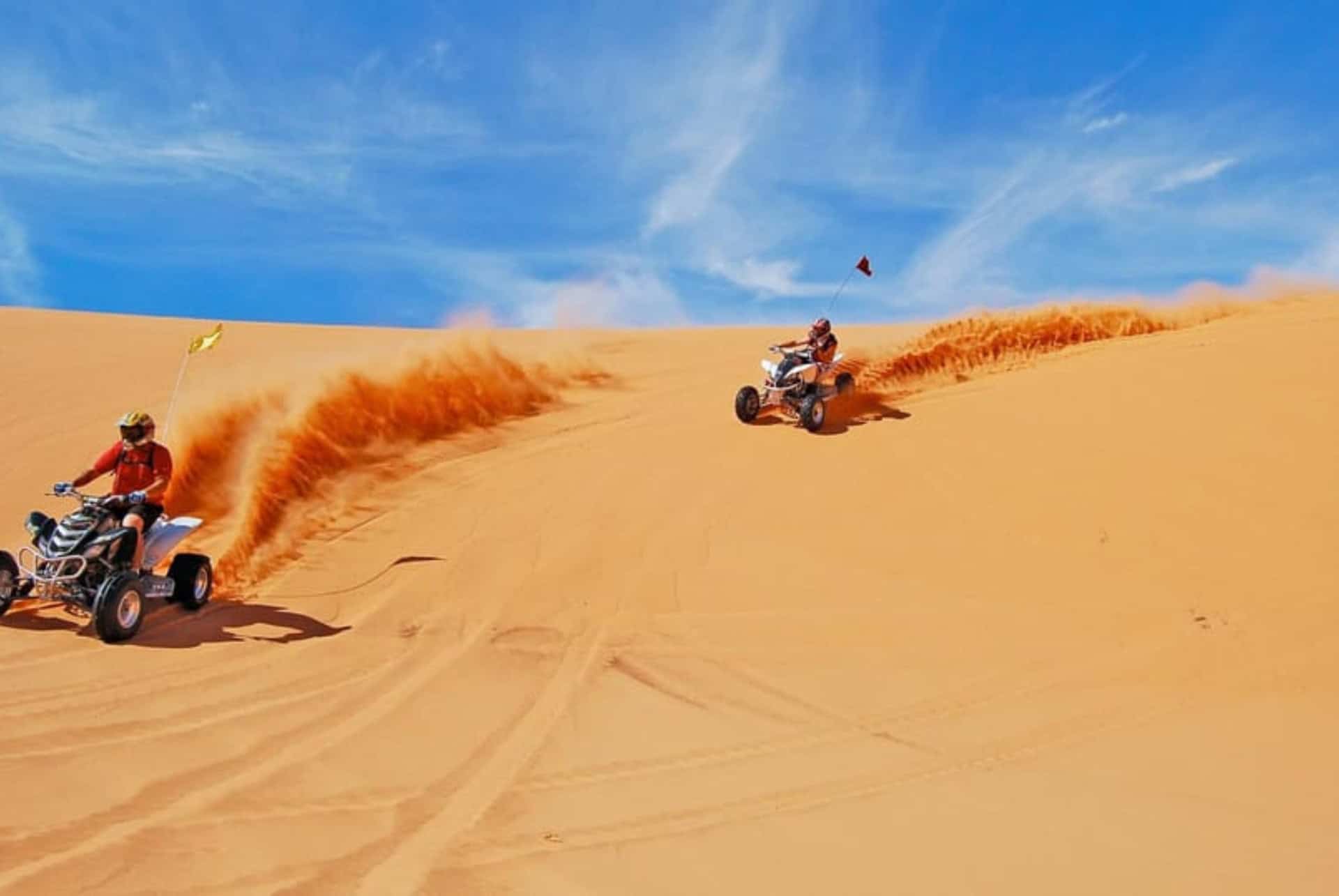 Safari en quad dans le désert
