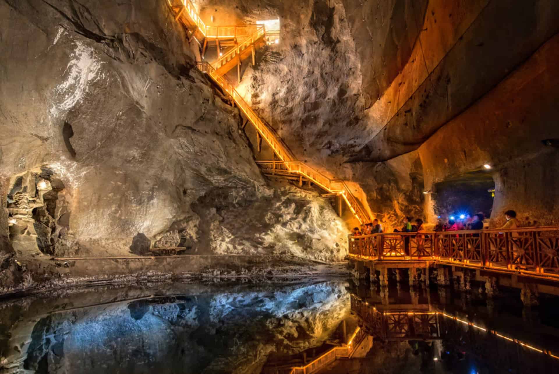 Visite de la mine de sel de Wieliczka