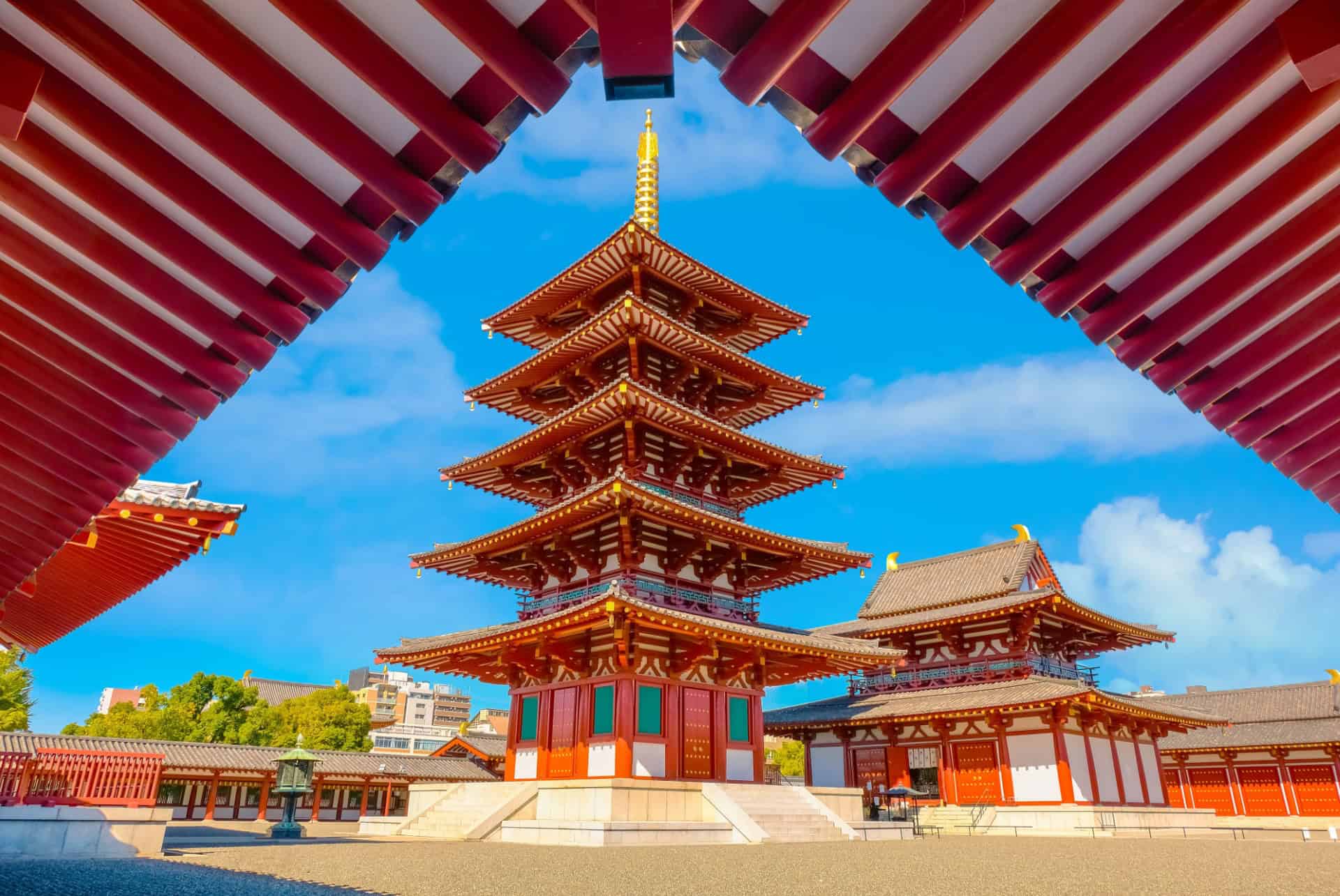 temple shitennoji osaka