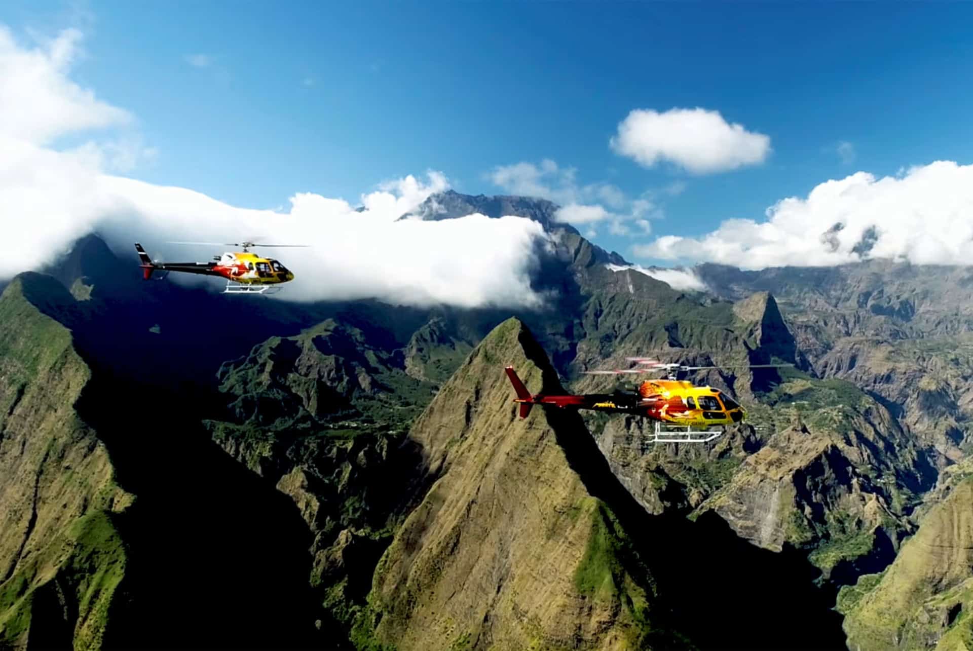 vol en helicoptere que faire à la réunion