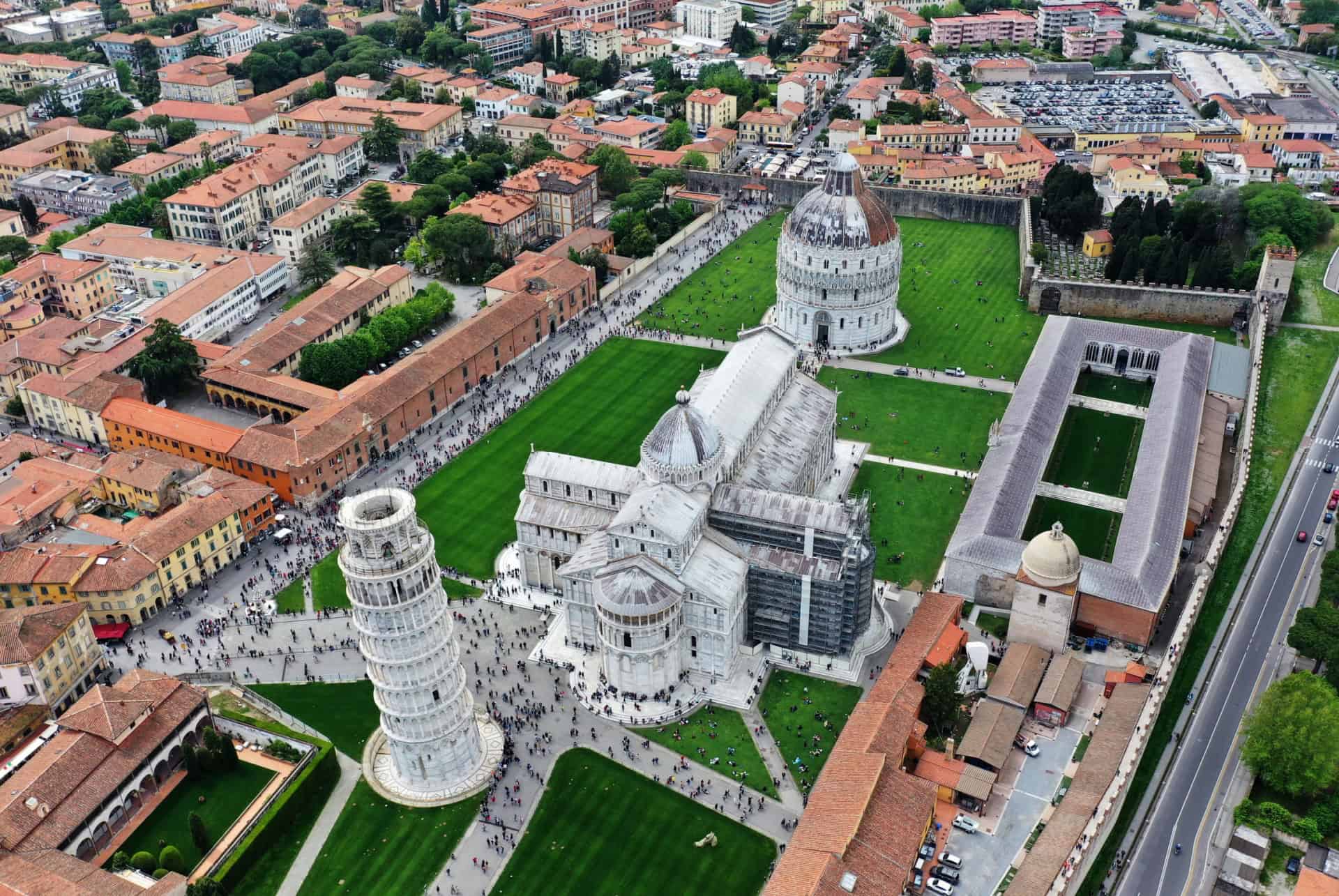 Billet Place des Miracles et tour de Pise