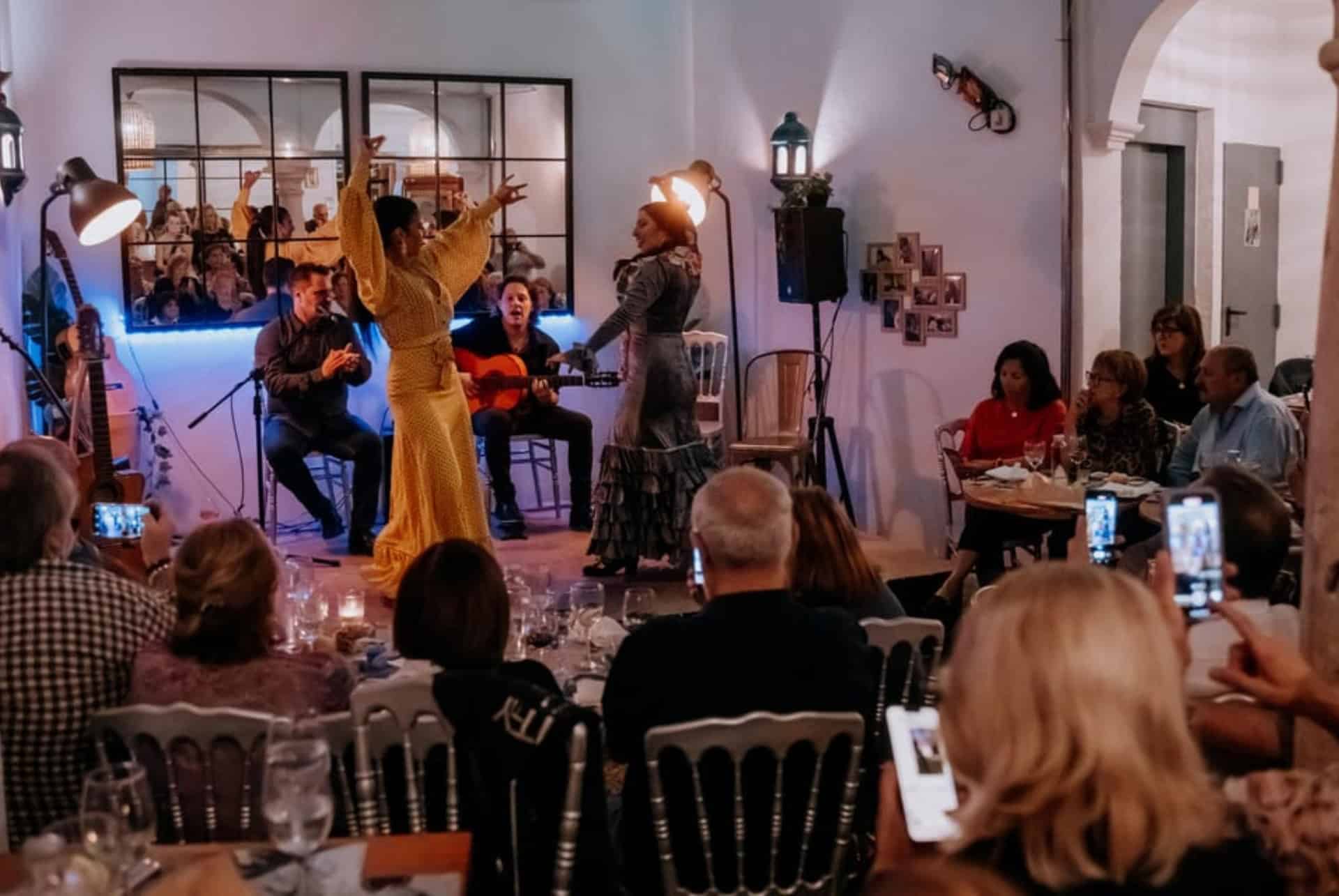 Spectacle de flamenco avec repas optionnel