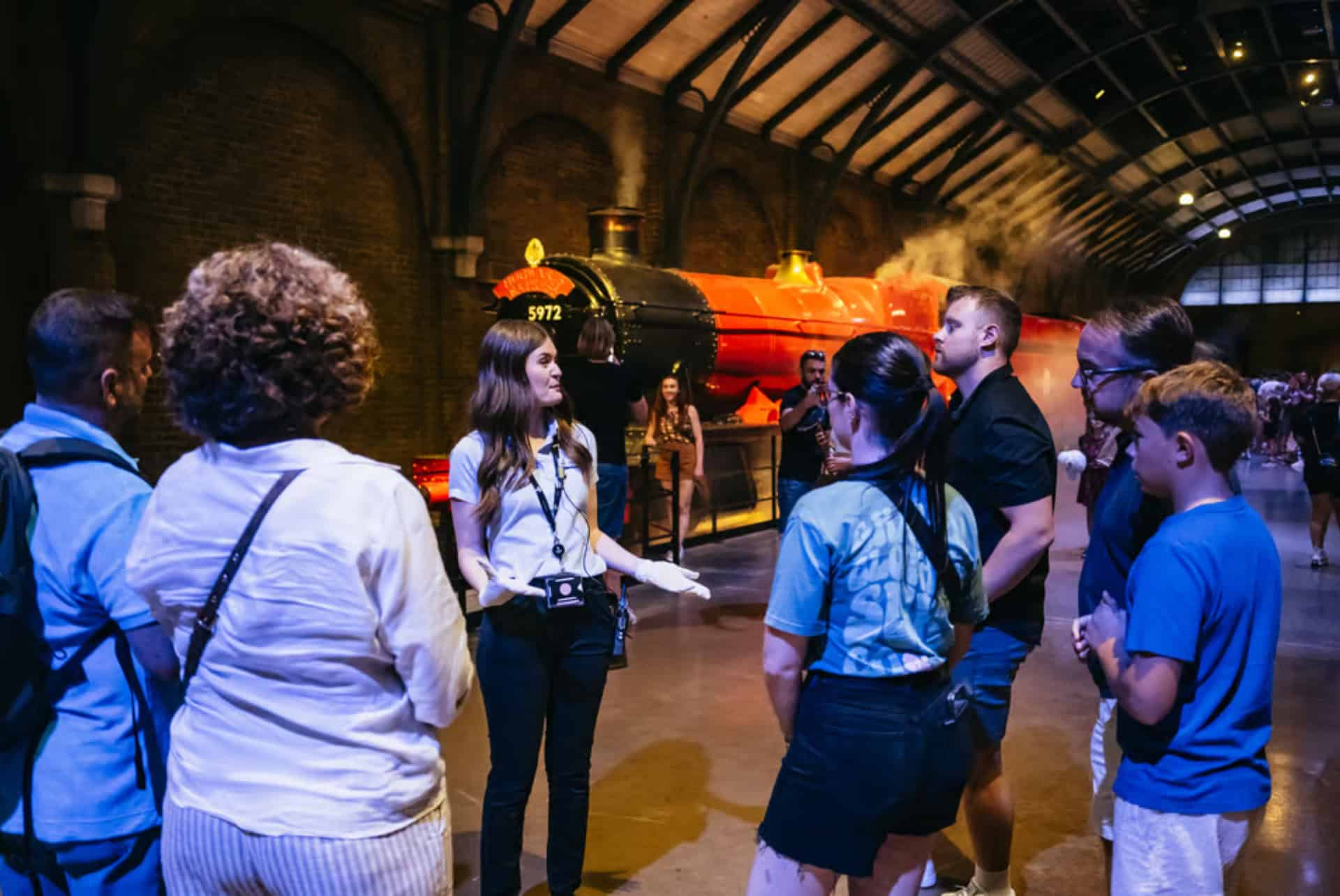 Visite guidée des studios HP avec transfert en train