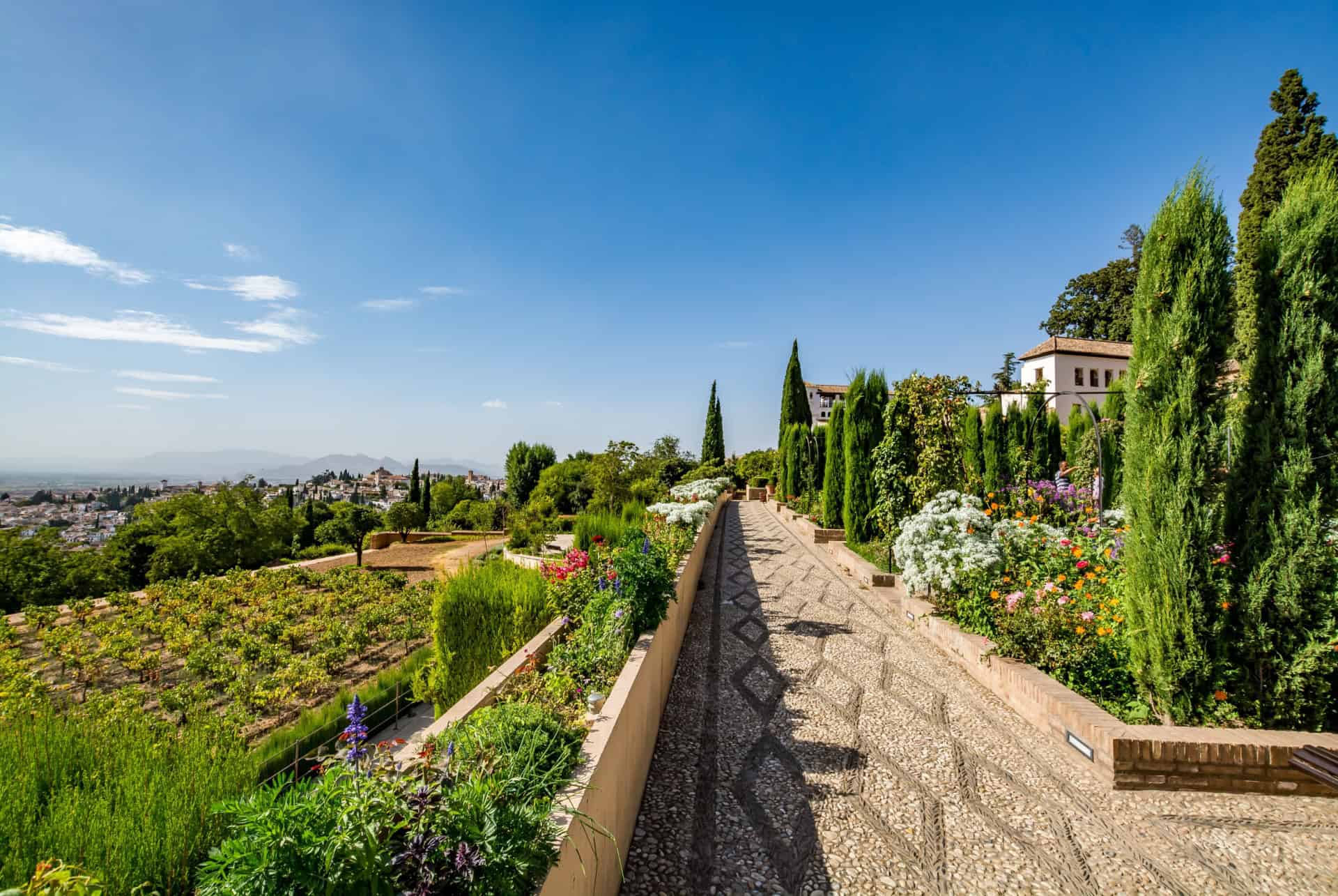 jardins generalife grenade