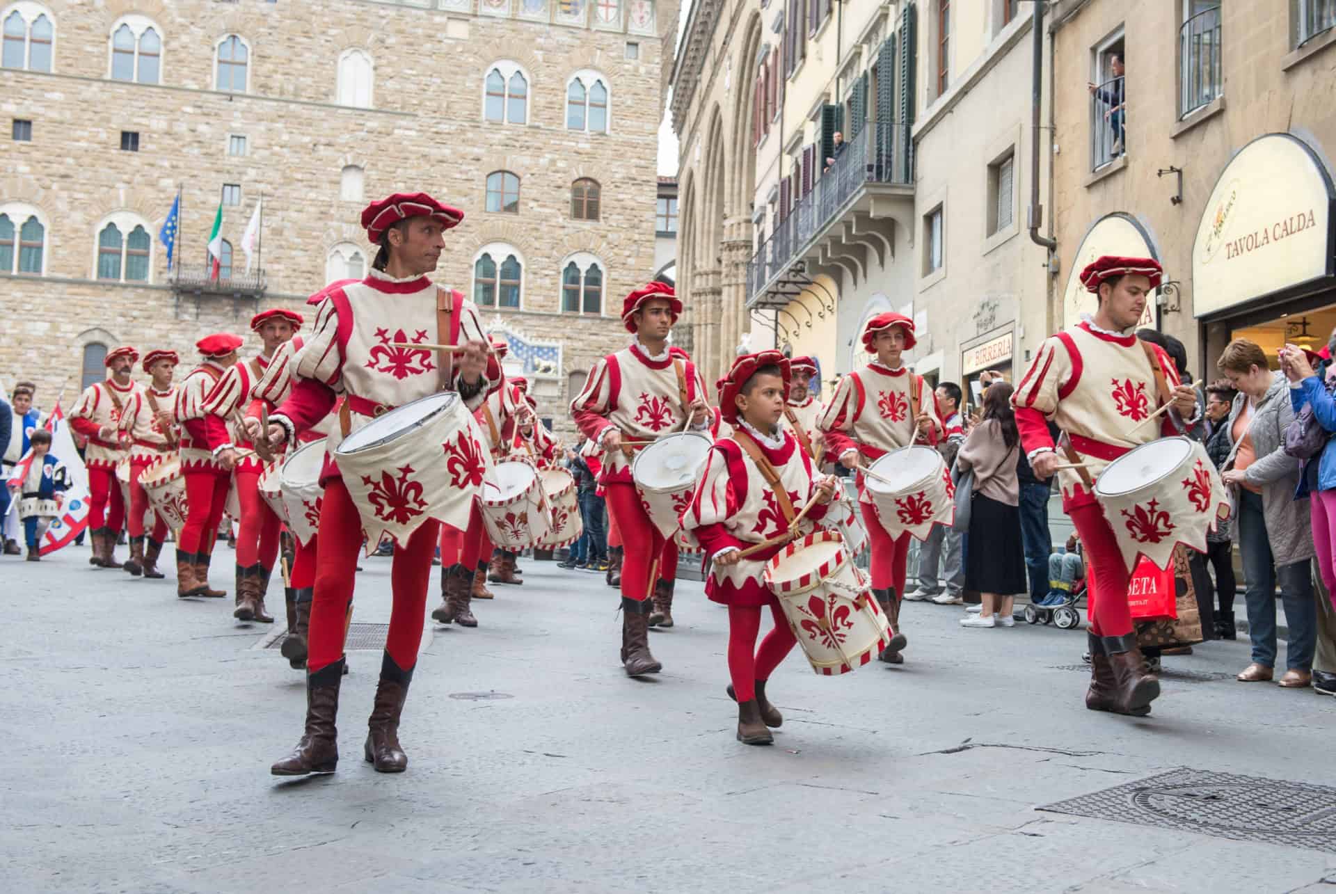 defile paques florence