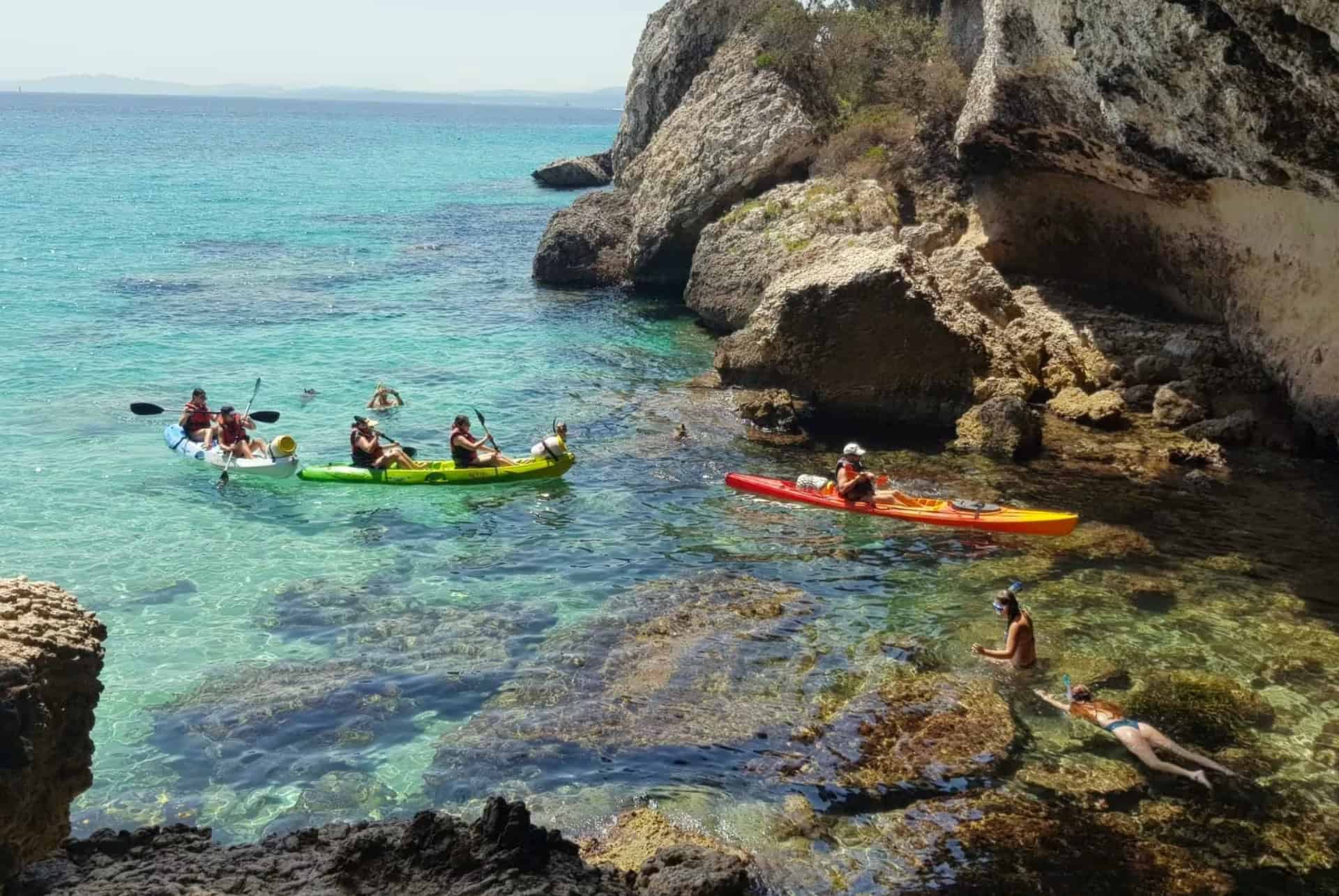 Excursion en kayak dans la réserve naturelle