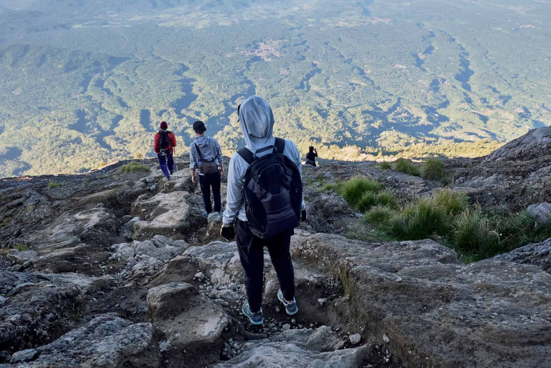Trekking au lever du soleil sur le mont Agung