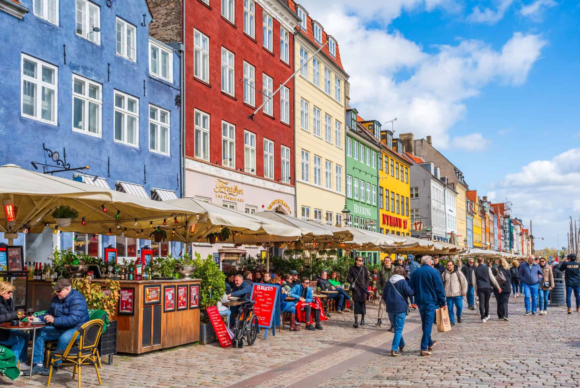 touristes copenhague en mars