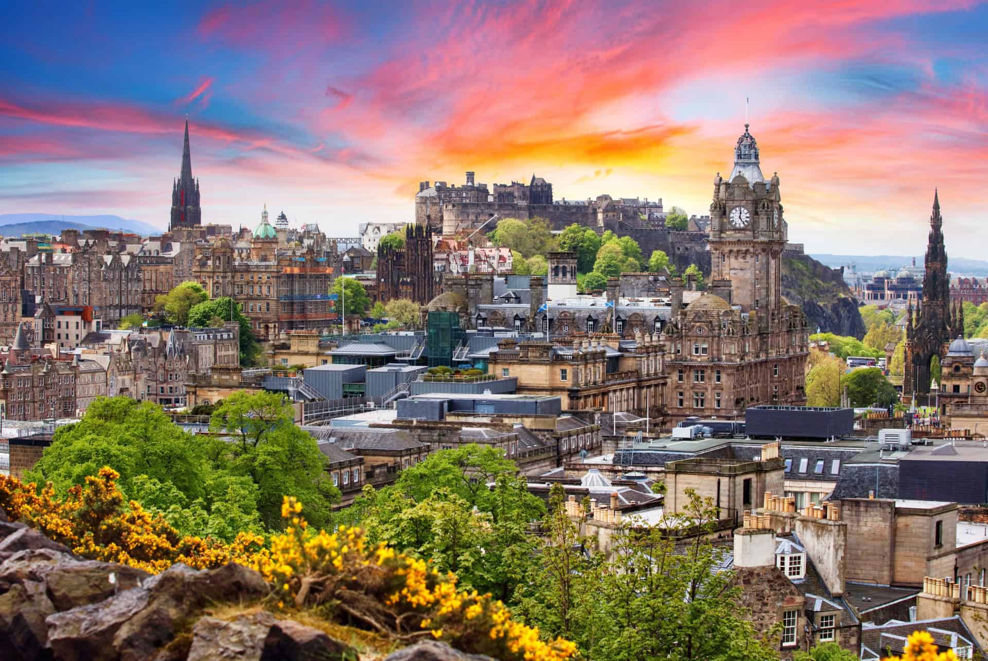 decouvrir edimbourg en juillet