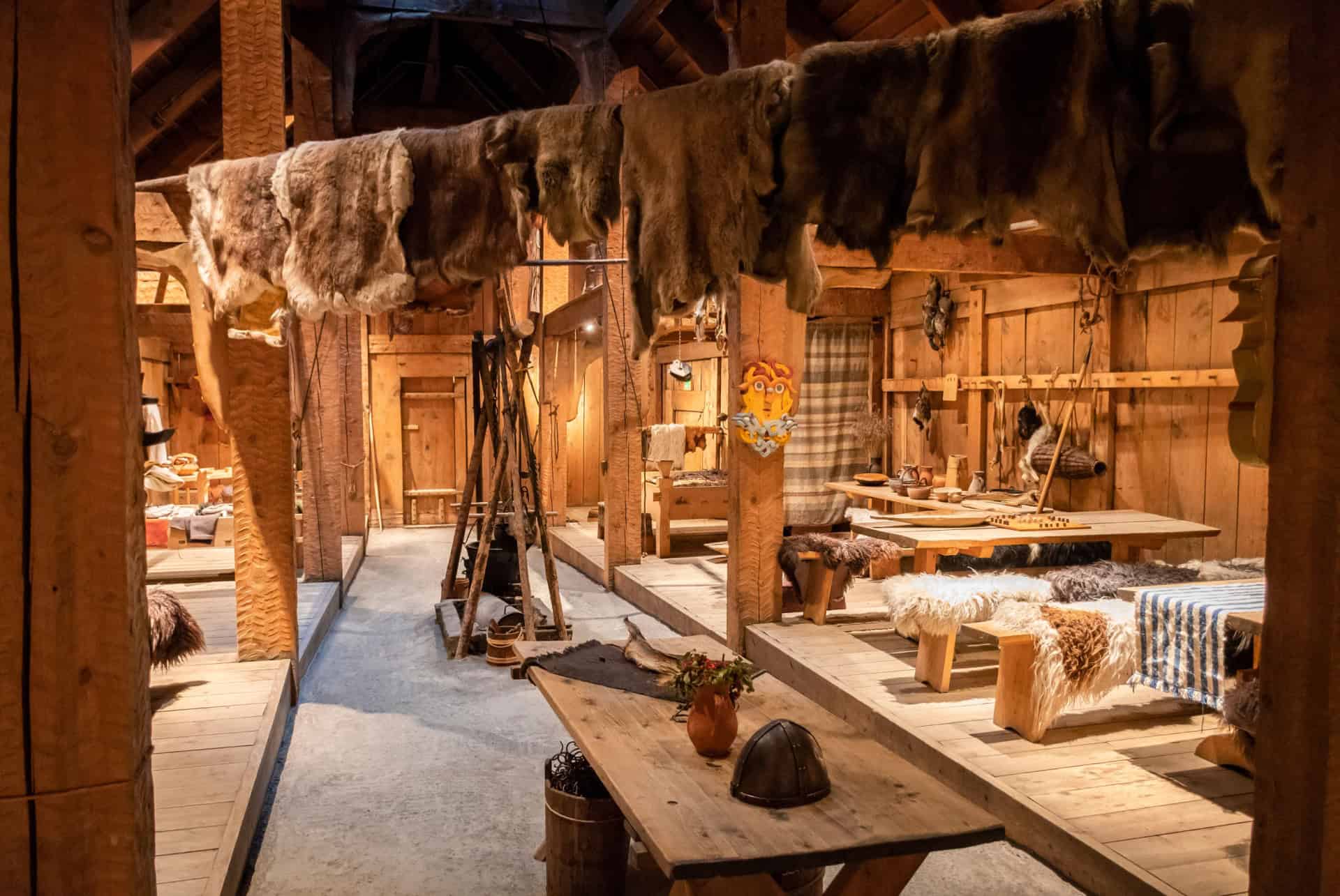 musee viking de borg interieur