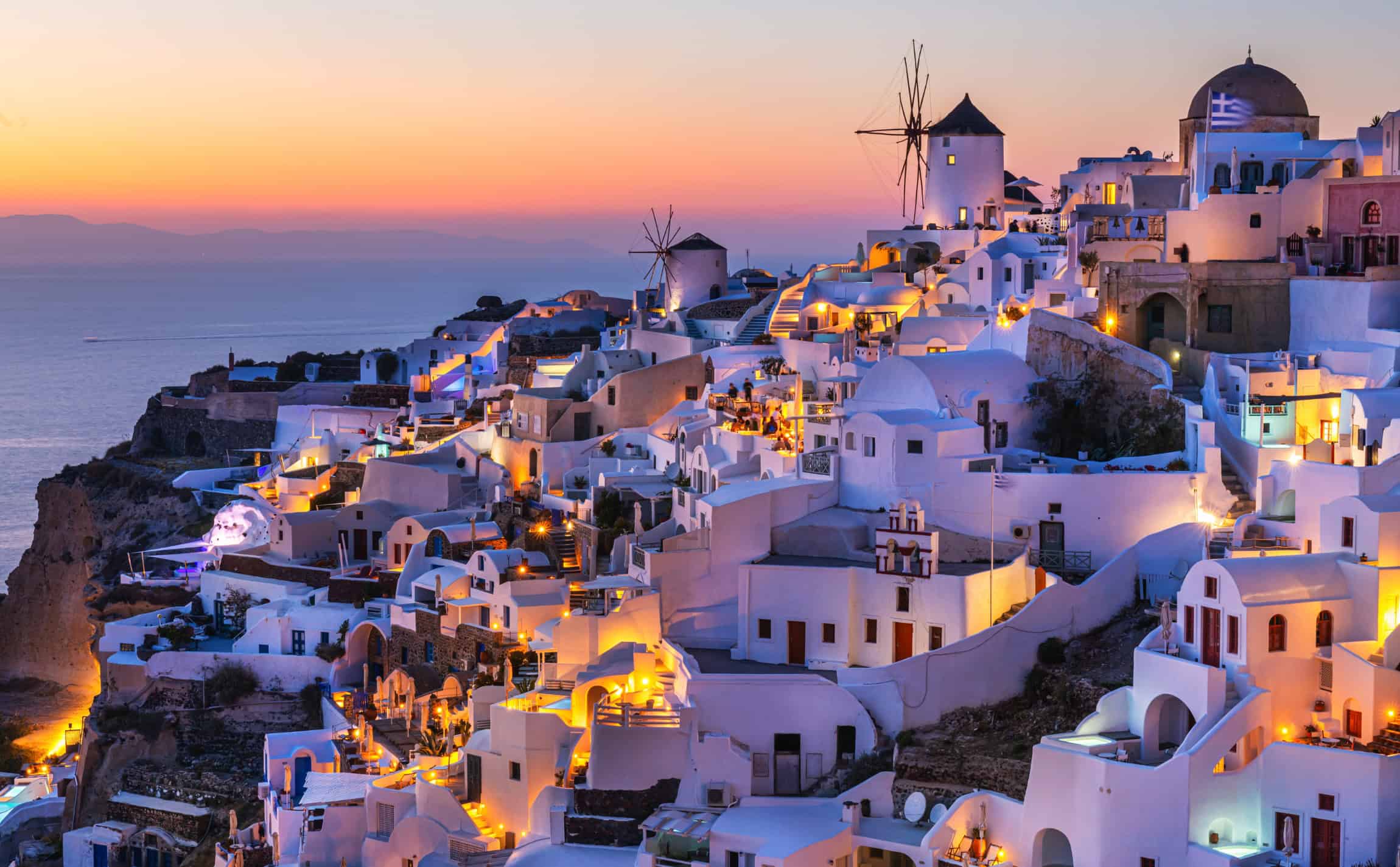 ou dormir a santorin