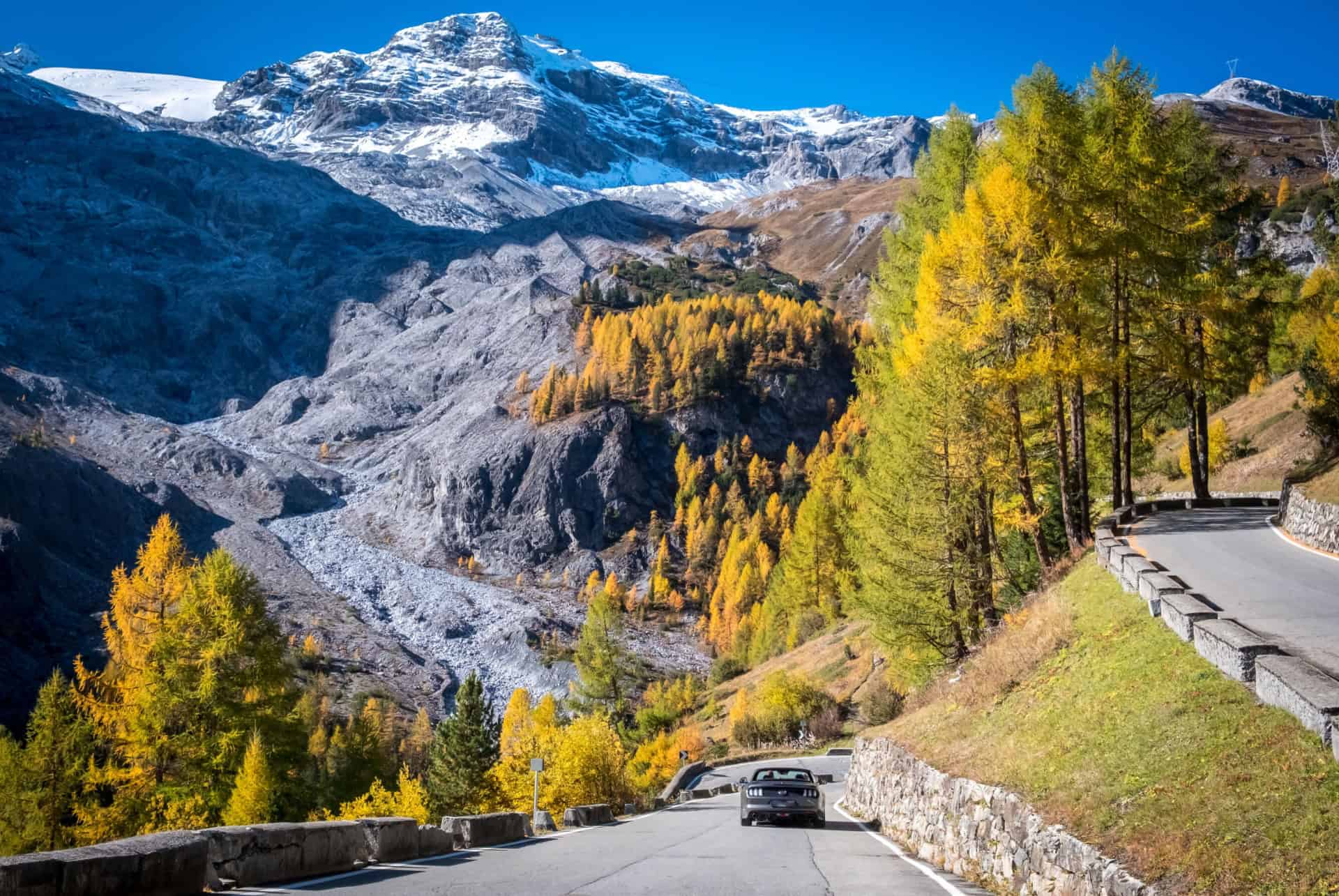 se deplacer dans les dolomites en voiture