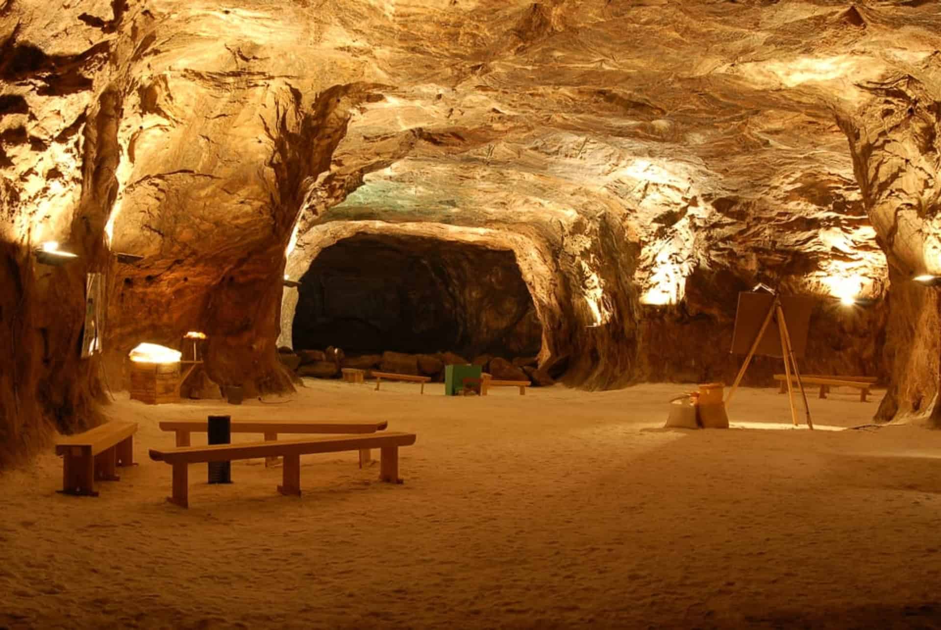Visite de la mine de sel gemme de TechSalt