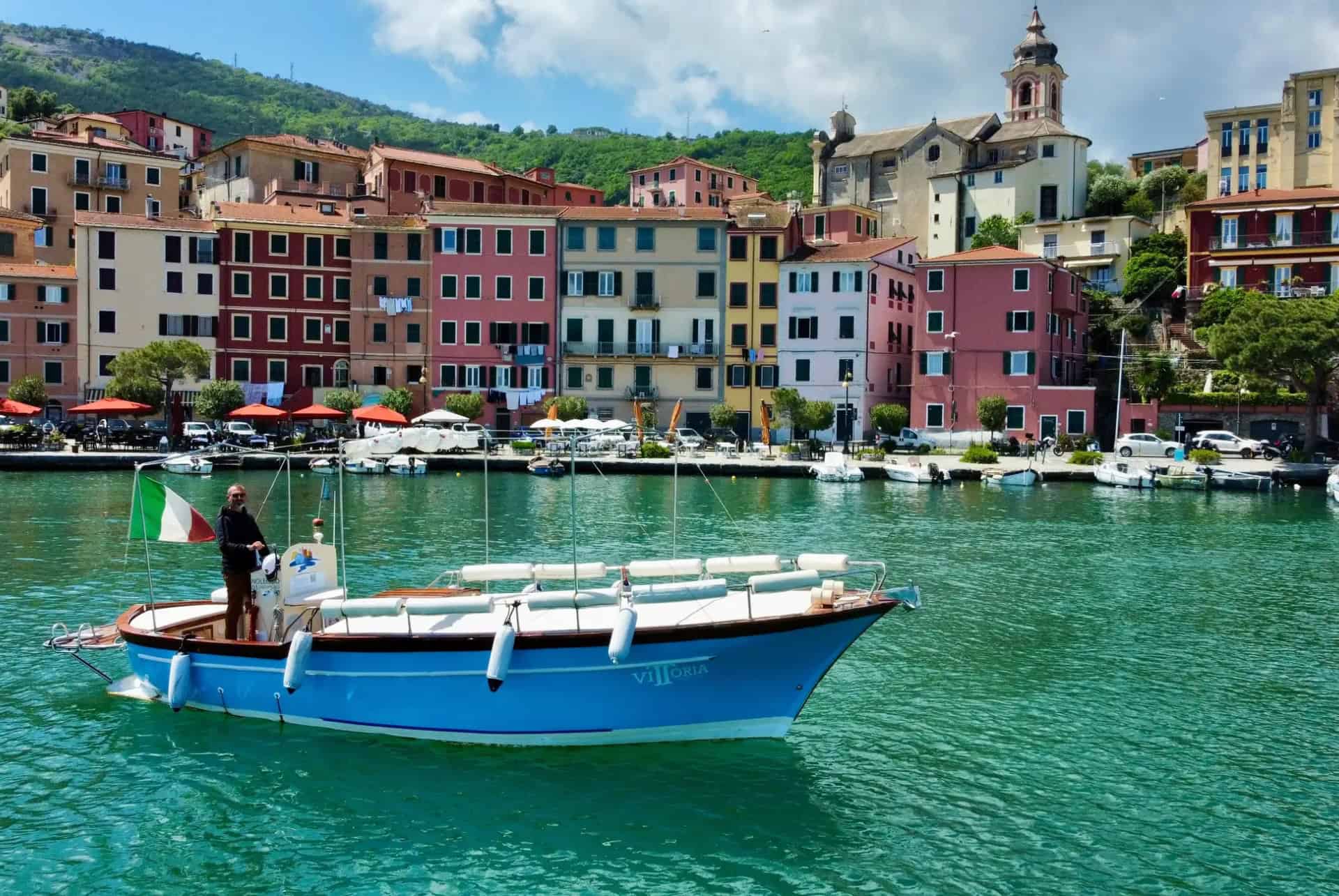 Journée en bateau aux Cinque Terre et Portovenere