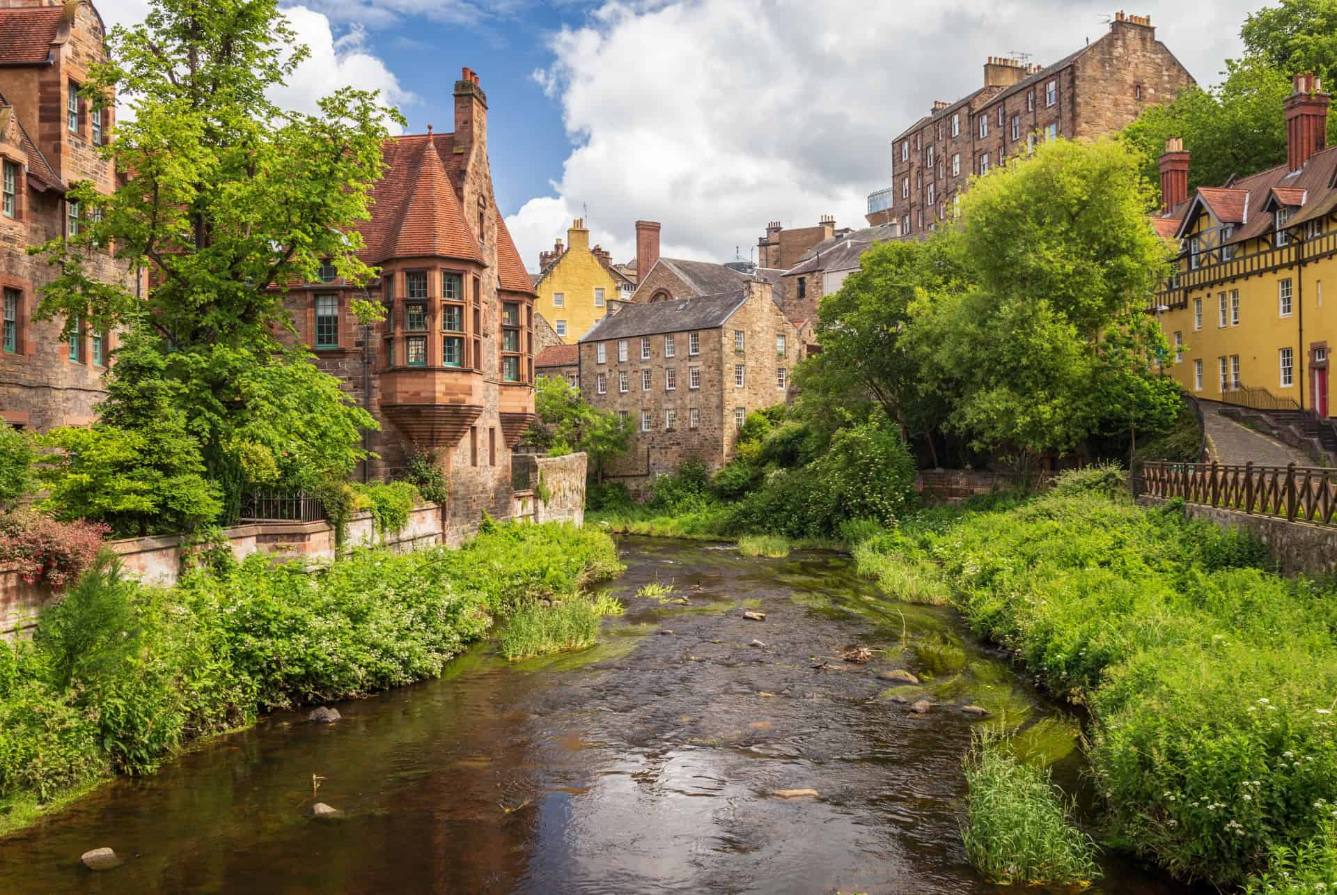 edimbourg en mai village de dean