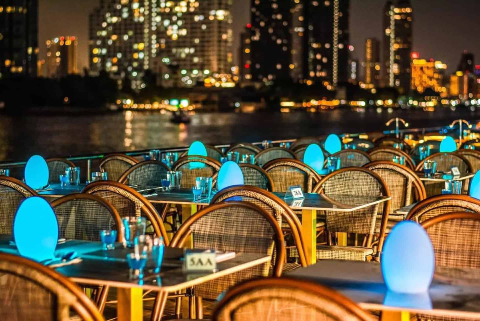 Dîner-croisière sur le fleuve Chao Phraya