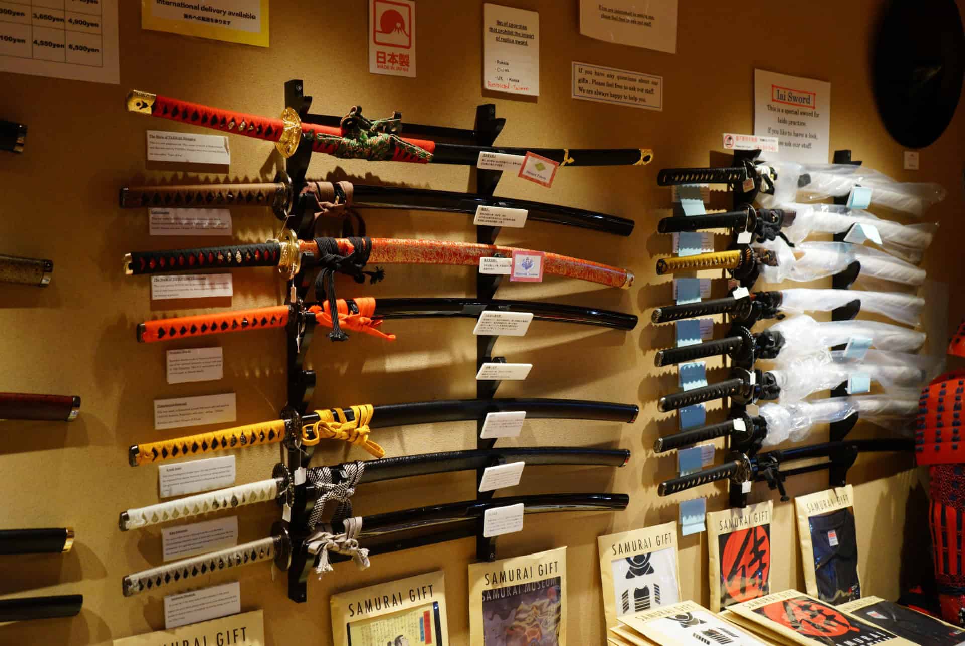 Visite guidée au musée des samouraïs et des ninjas