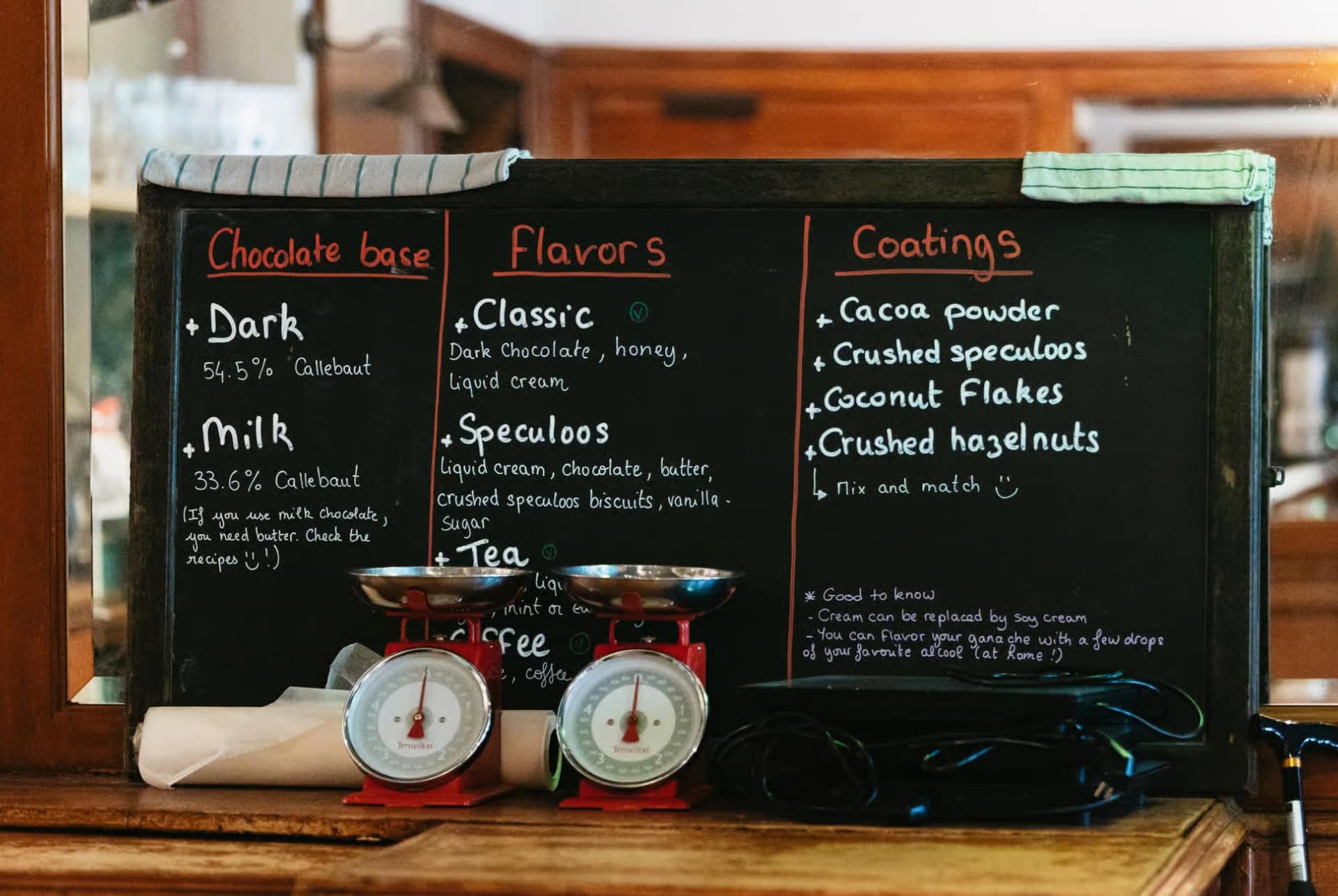 Atelier de fabrication de chocolat belge