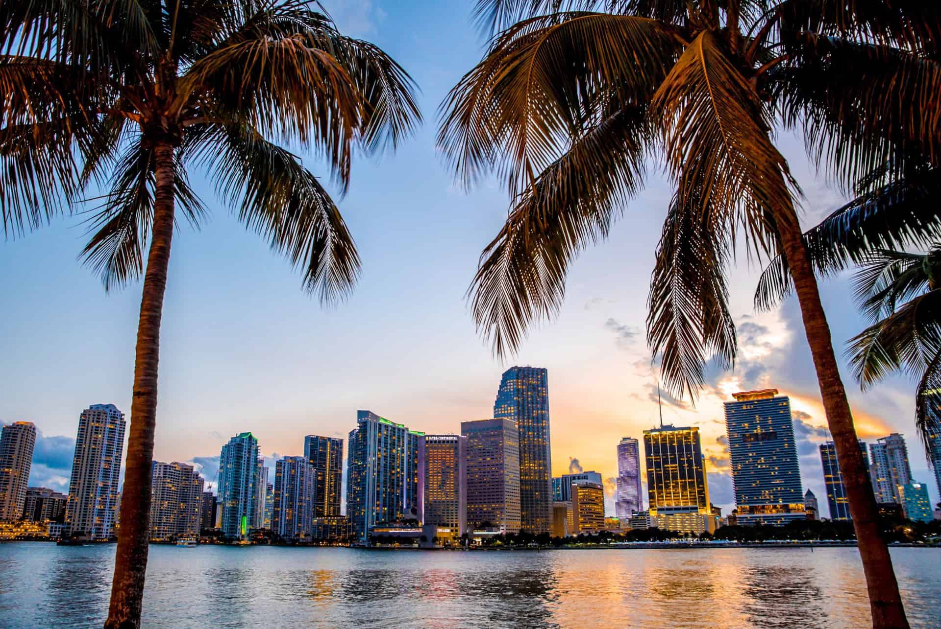 baie de biscayne miami en decembre