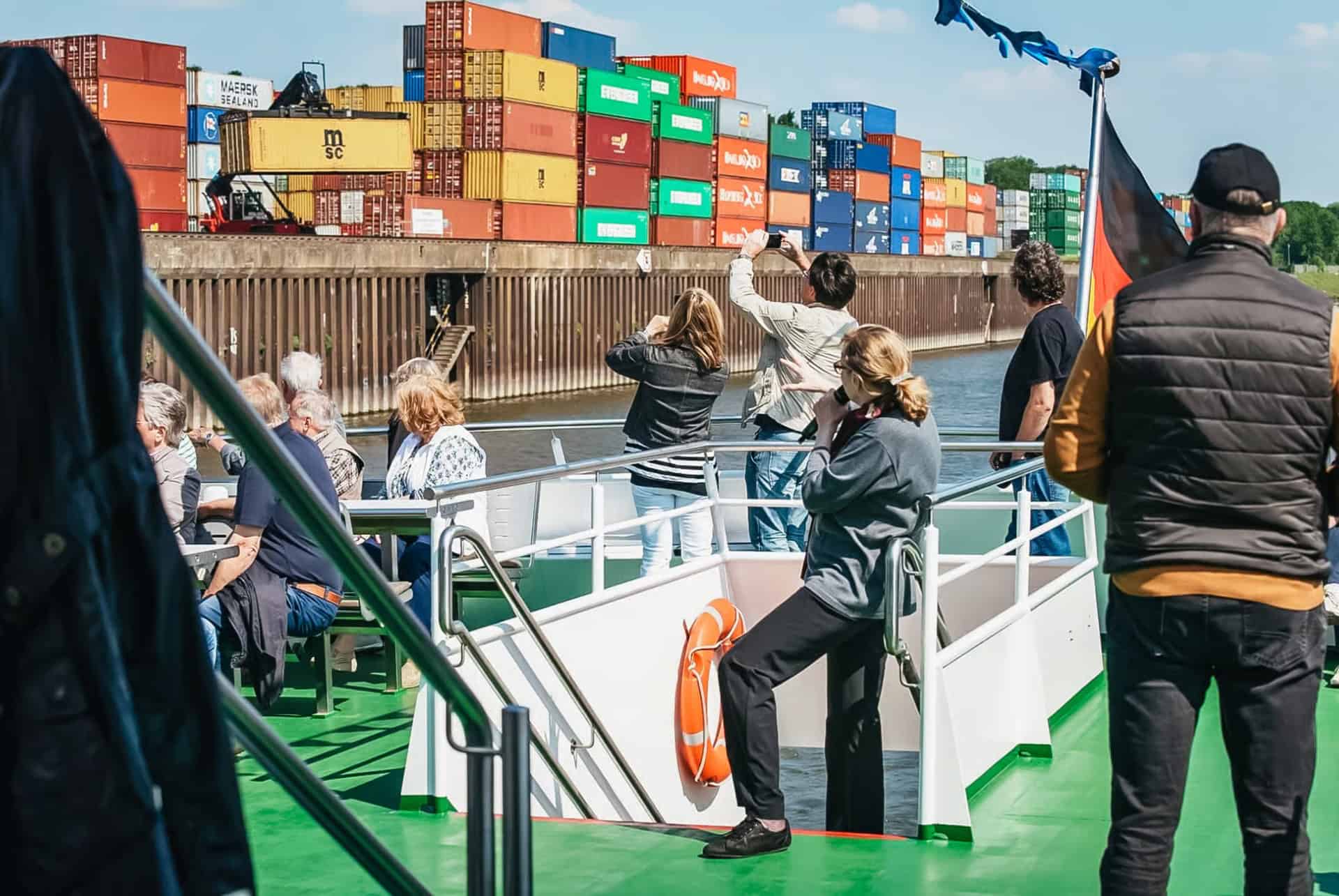 Croisière commentée dans le port