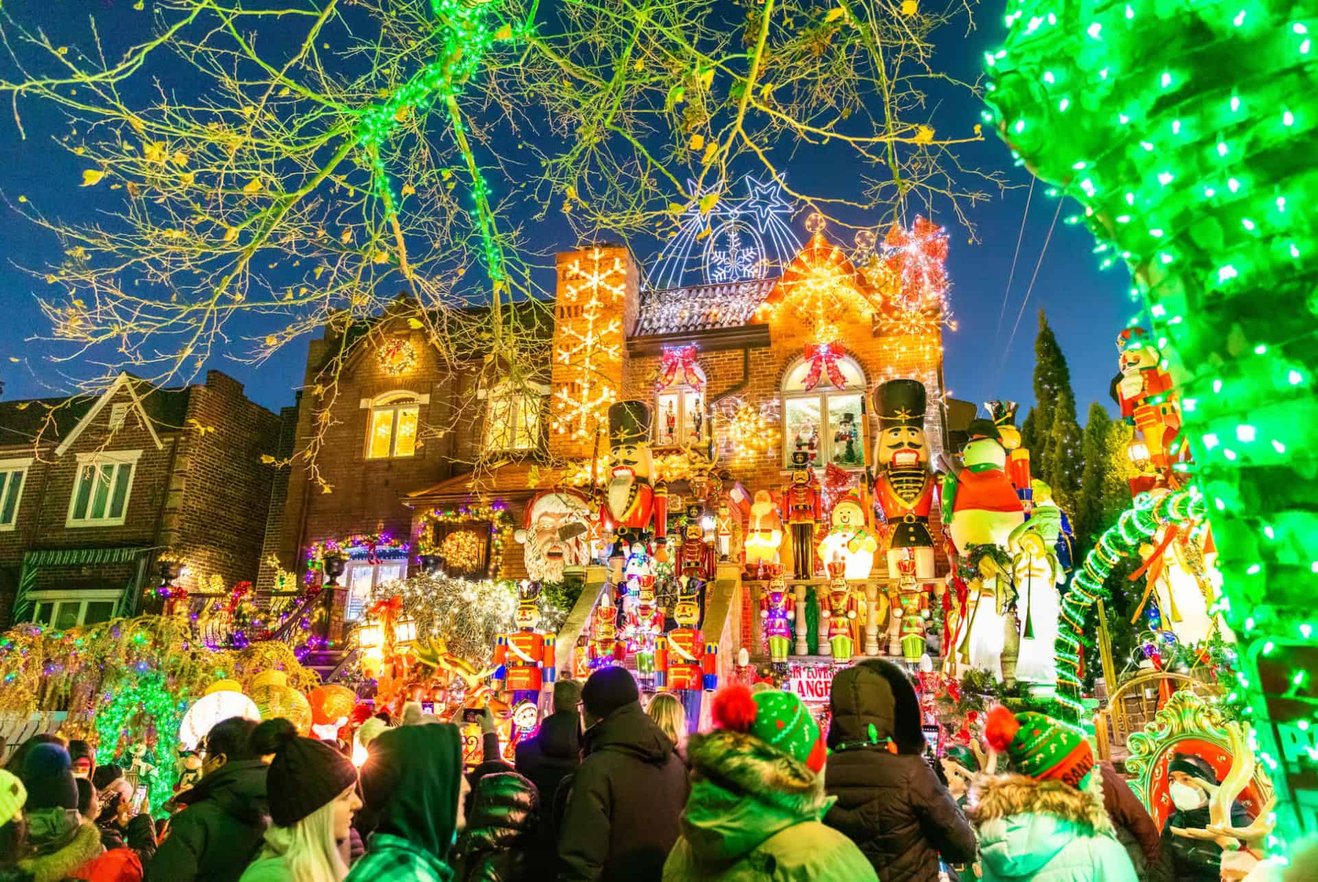 Visite guidée de Dyker Heights en français