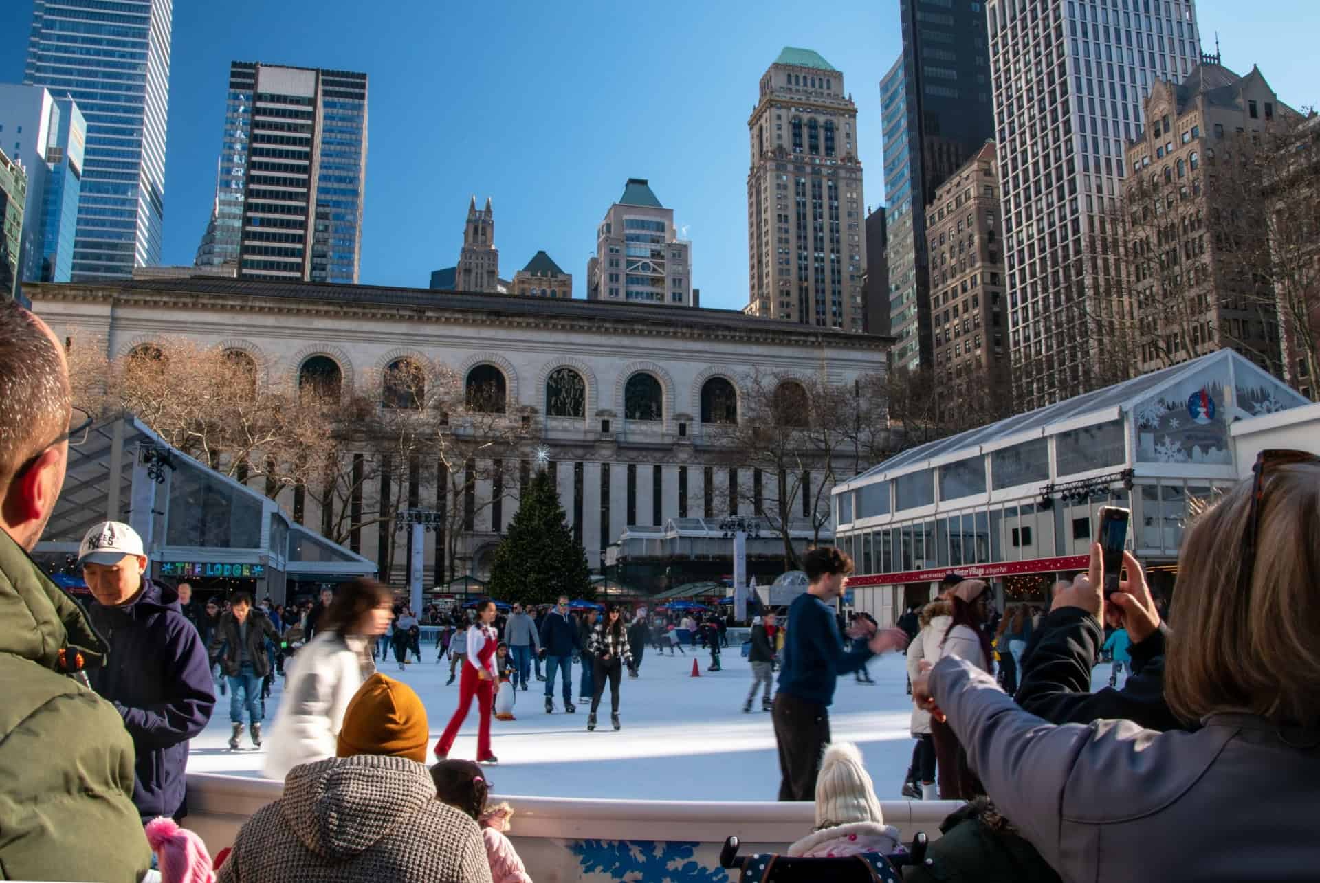 patinoire bryant park new york