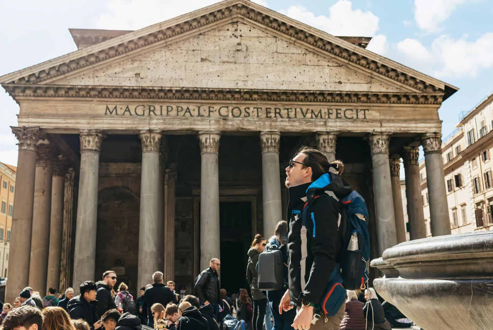 Coupe-file pour le Panthéon de Rome