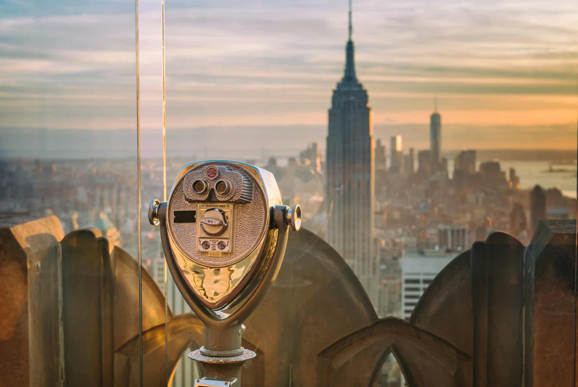 Billet d'entrée au pont supérieur de l'Empire State Building