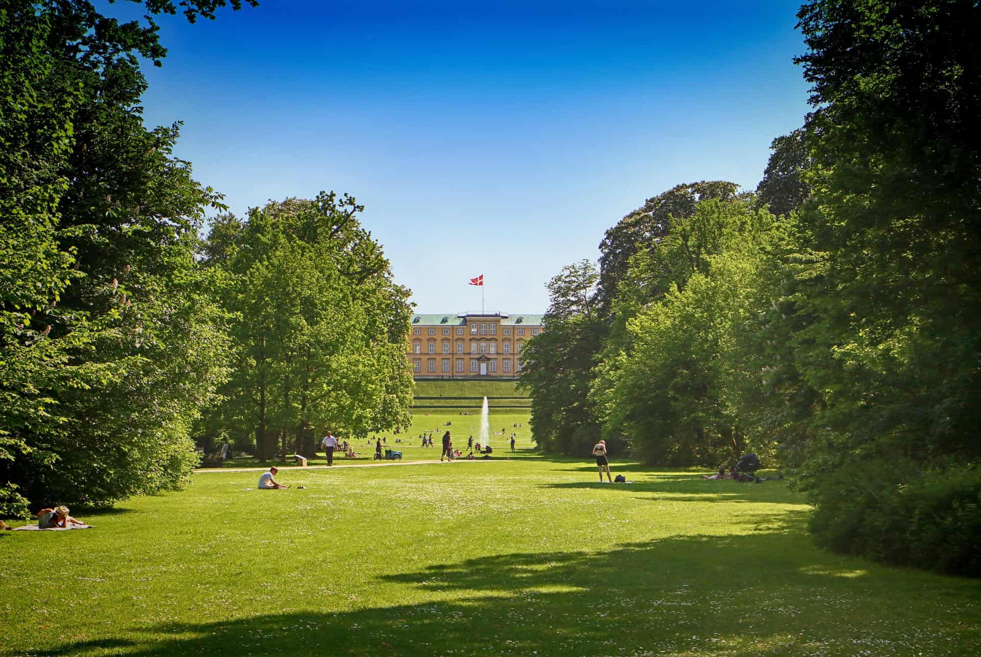 parc de frederiksberg copenhague en avril