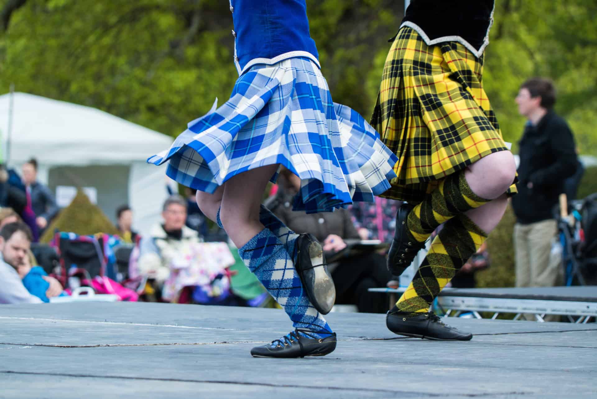 highlands games edimbourg en mai