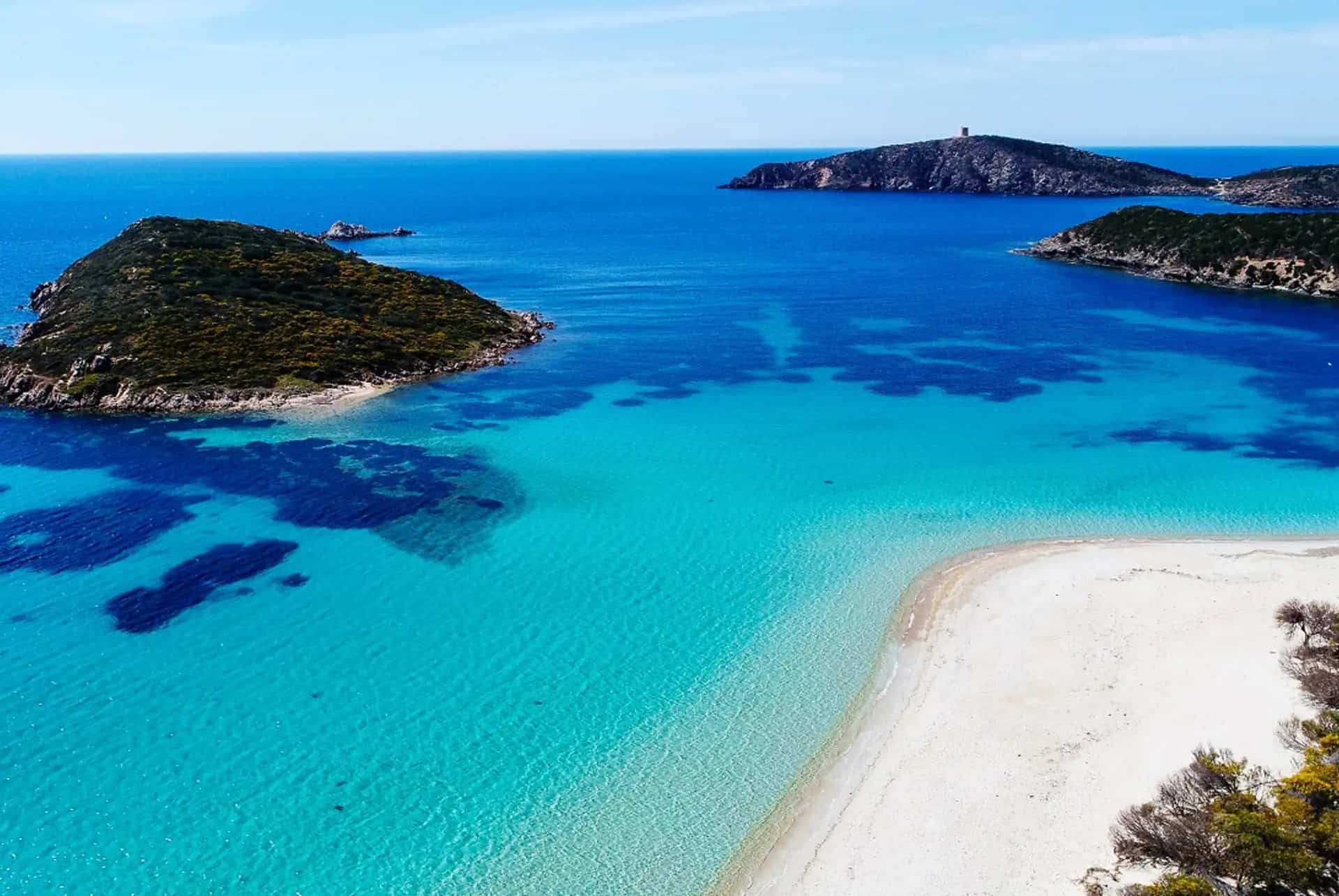 Visite d'une journée des plages de Chia et Tuerredda