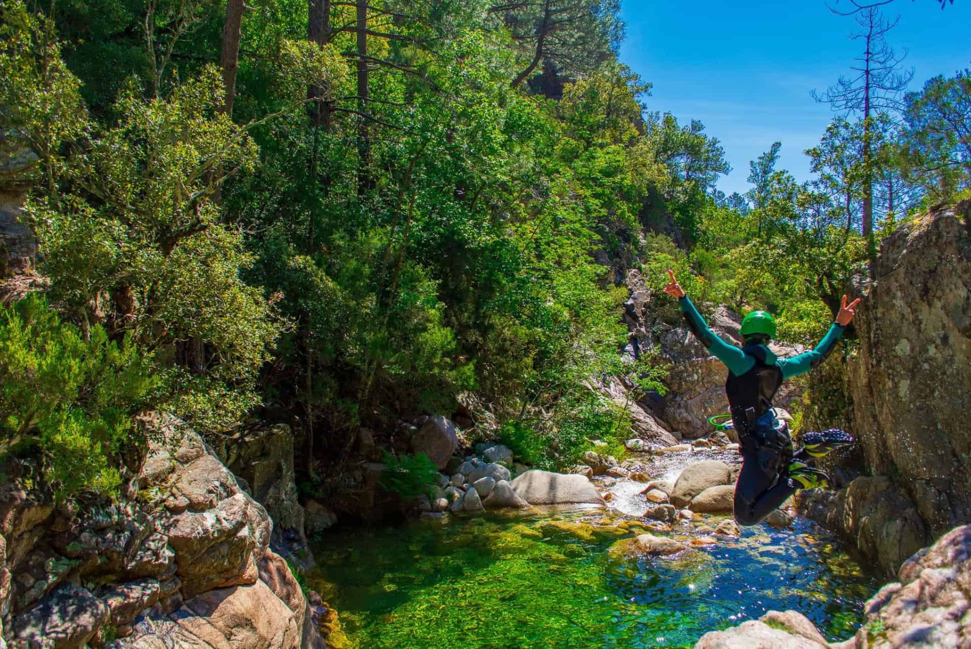 Canyoning au canyon du Pulischellu