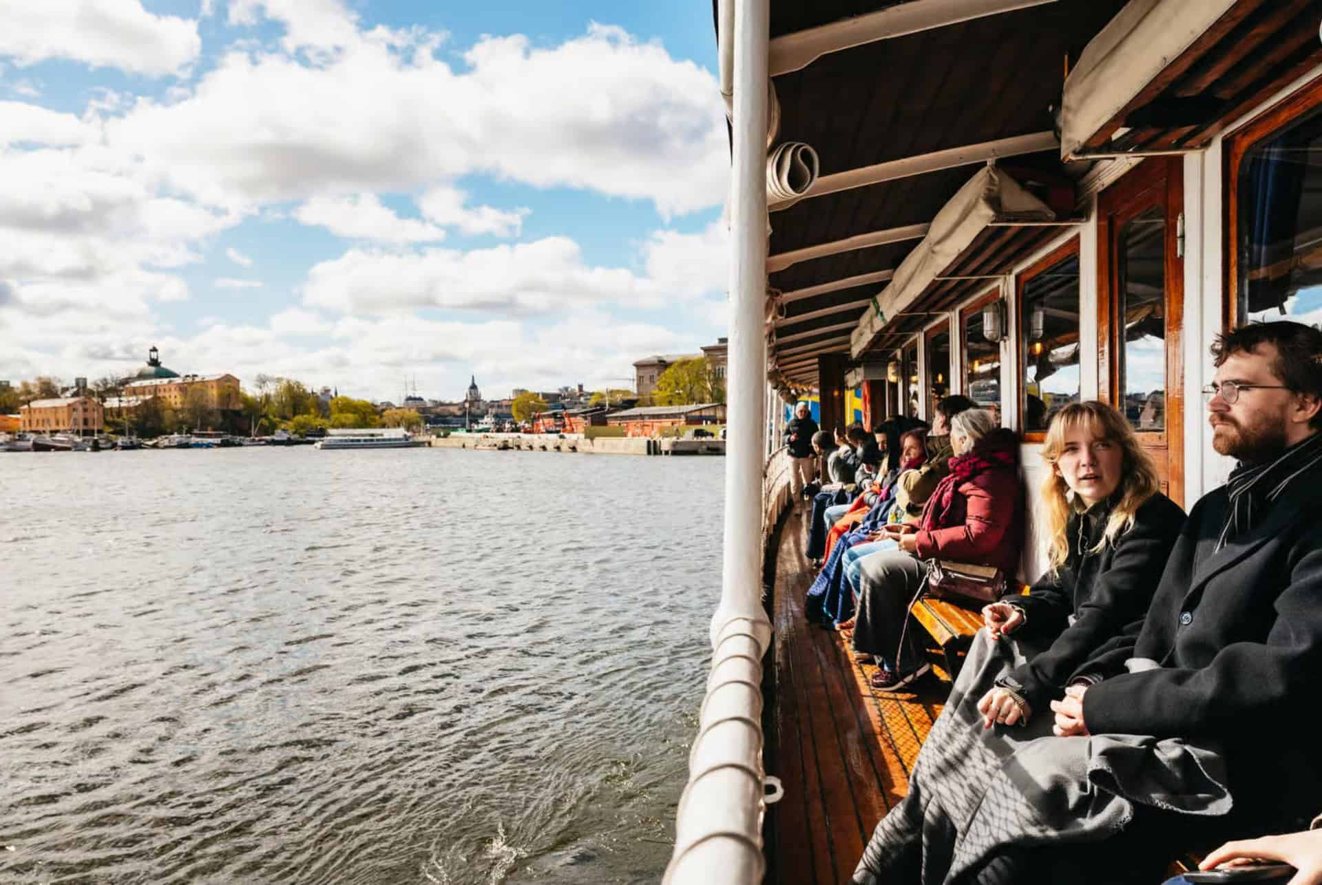 Croisière touristique dans l'archipel de Stockholm