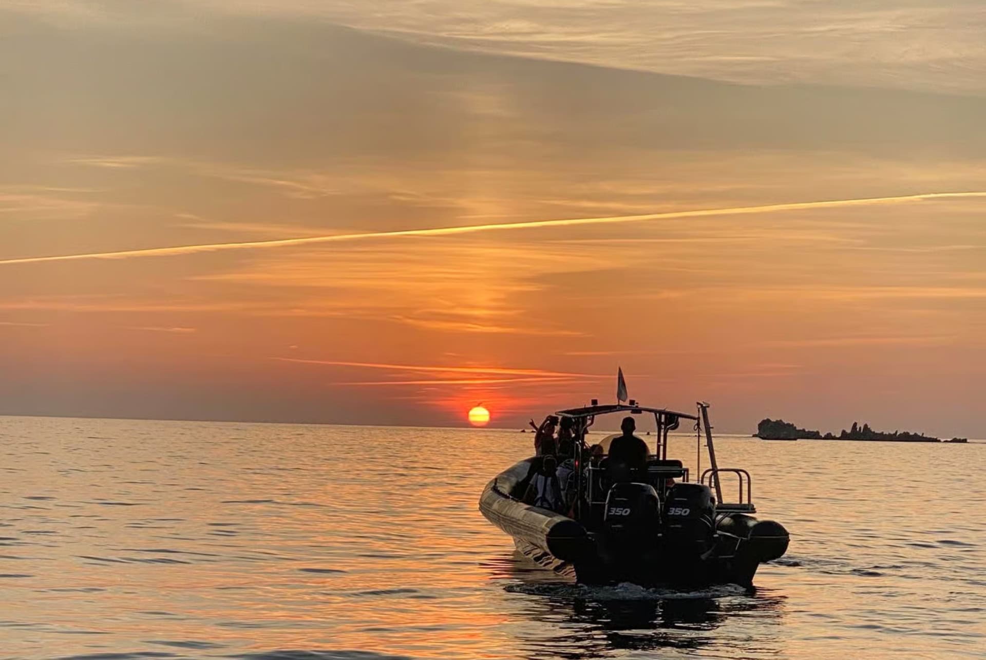 Excursion en bateau dans les îles Sanguinaires avec apéritif