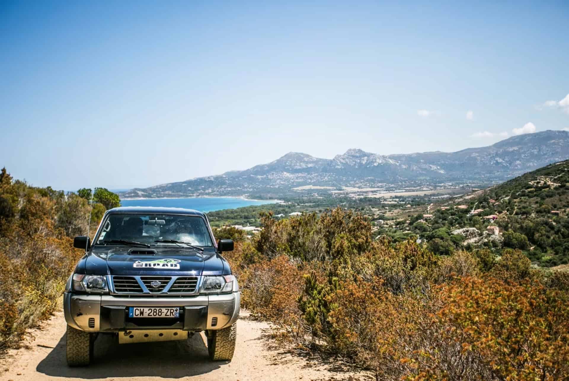 Randonnée en 4x4 dans les Agriates