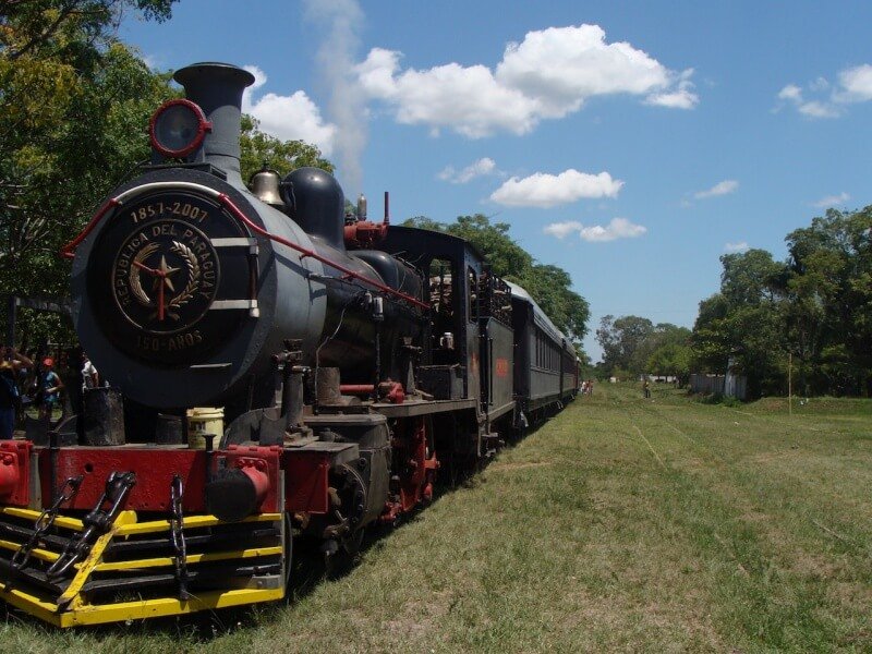 Le "dernier" train à vapeur, Paraguay