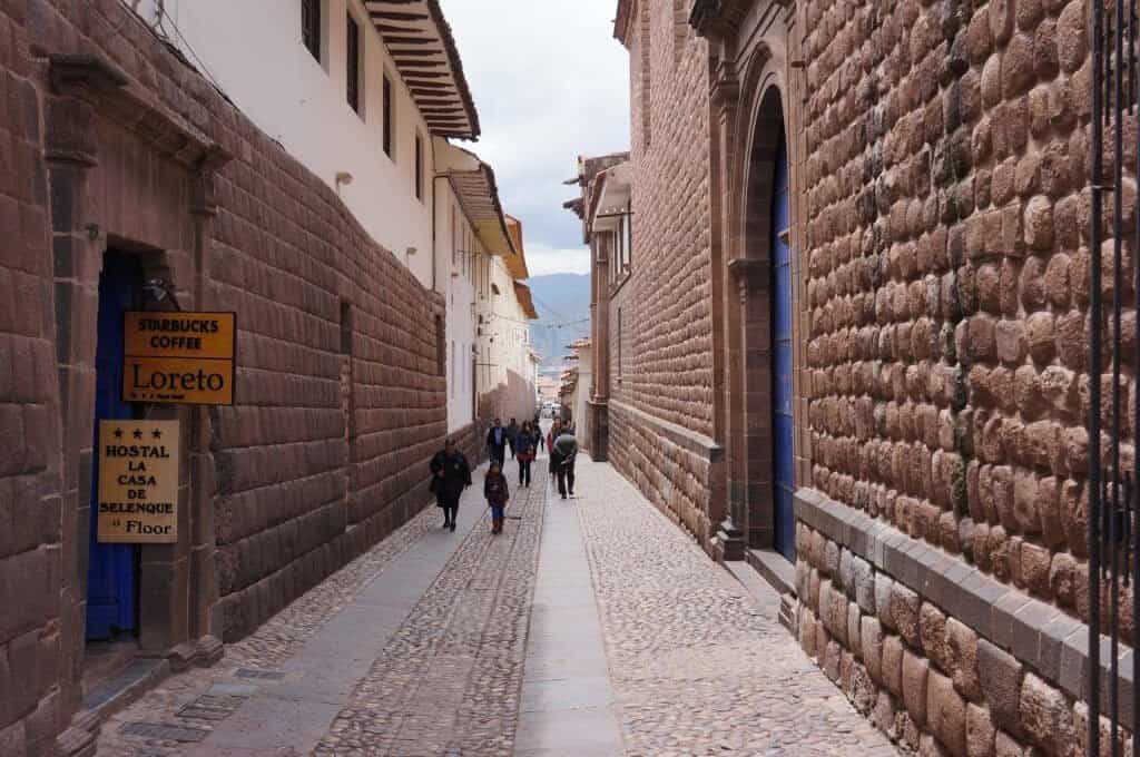 Ruelle du centre de Cuzco